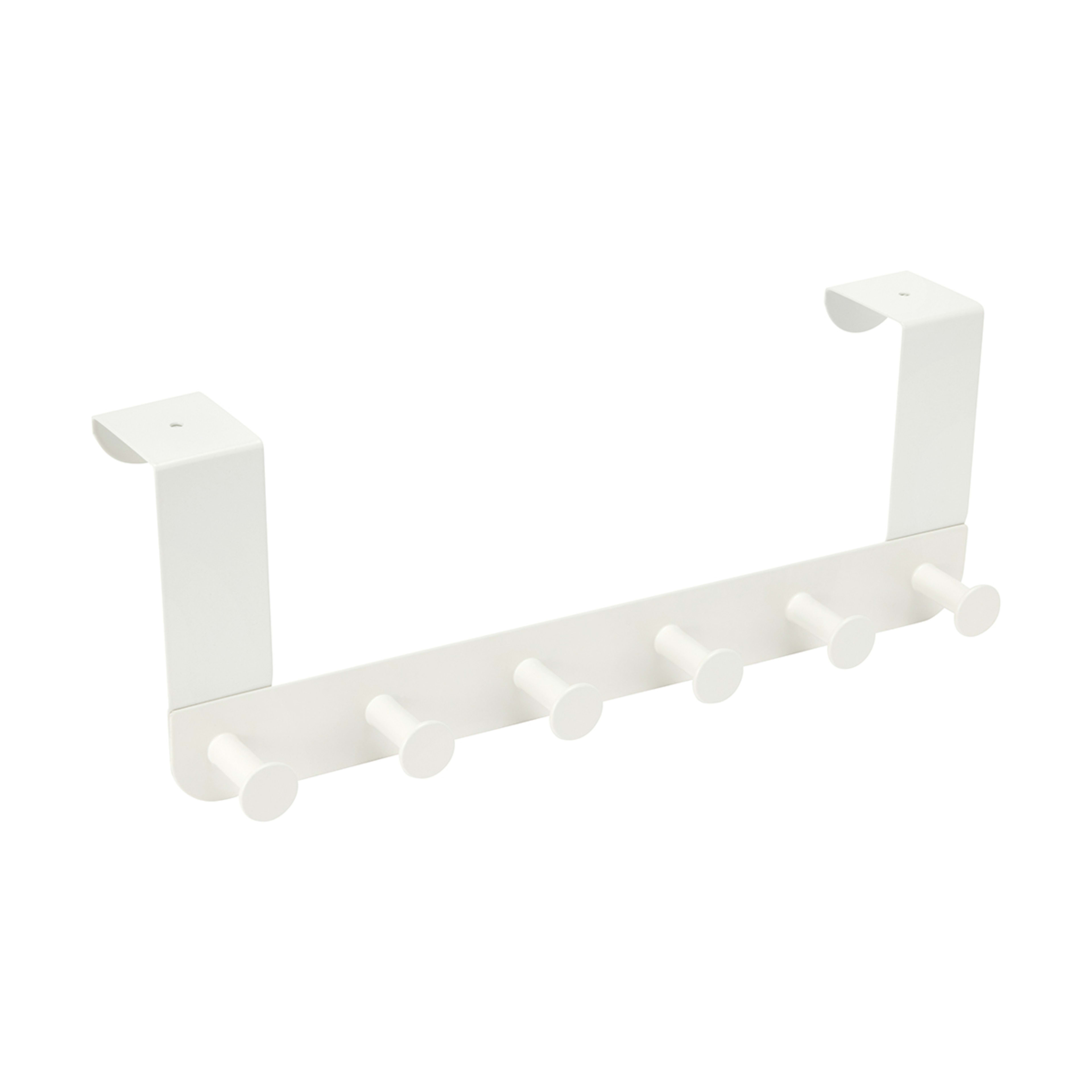 4 Over the Door Hooks - White, 4 of 9