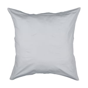 400 Thread Count Cotton Sateen European Pillowcase - Silver
