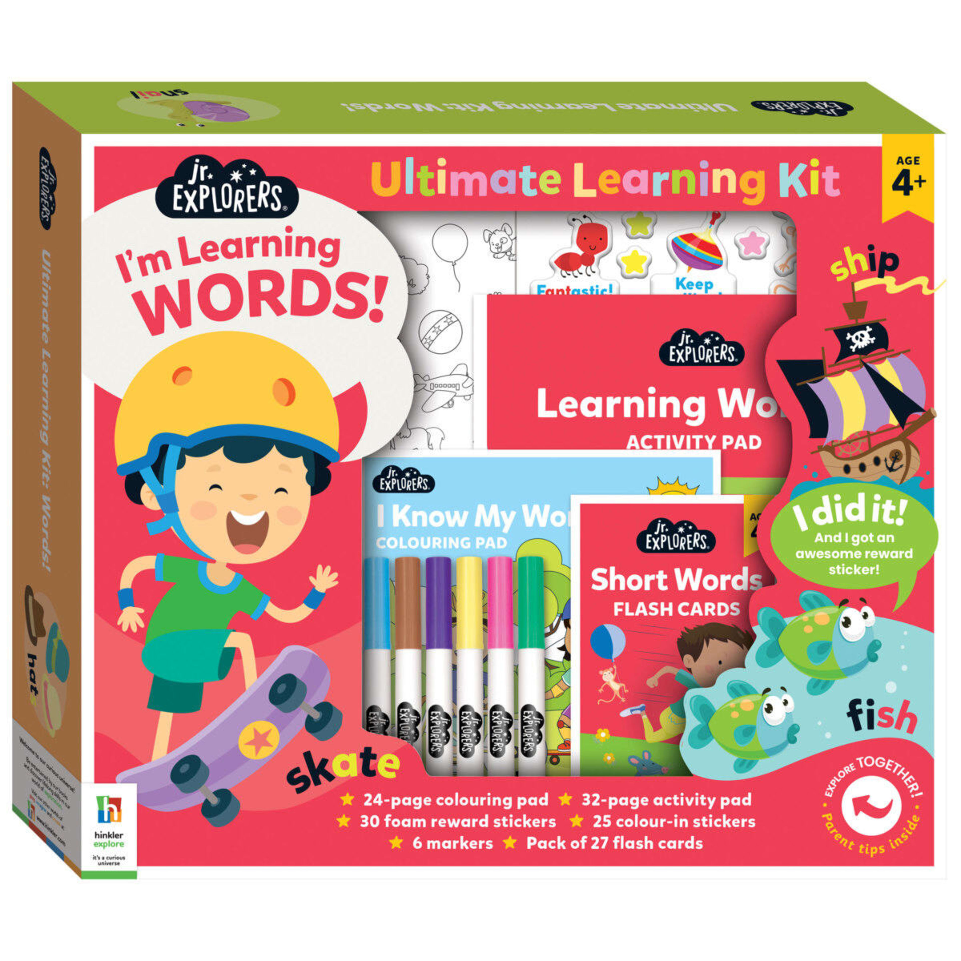 1 Jr. Explorers I'm Learning Words! Ultimate Learning Kit - Book