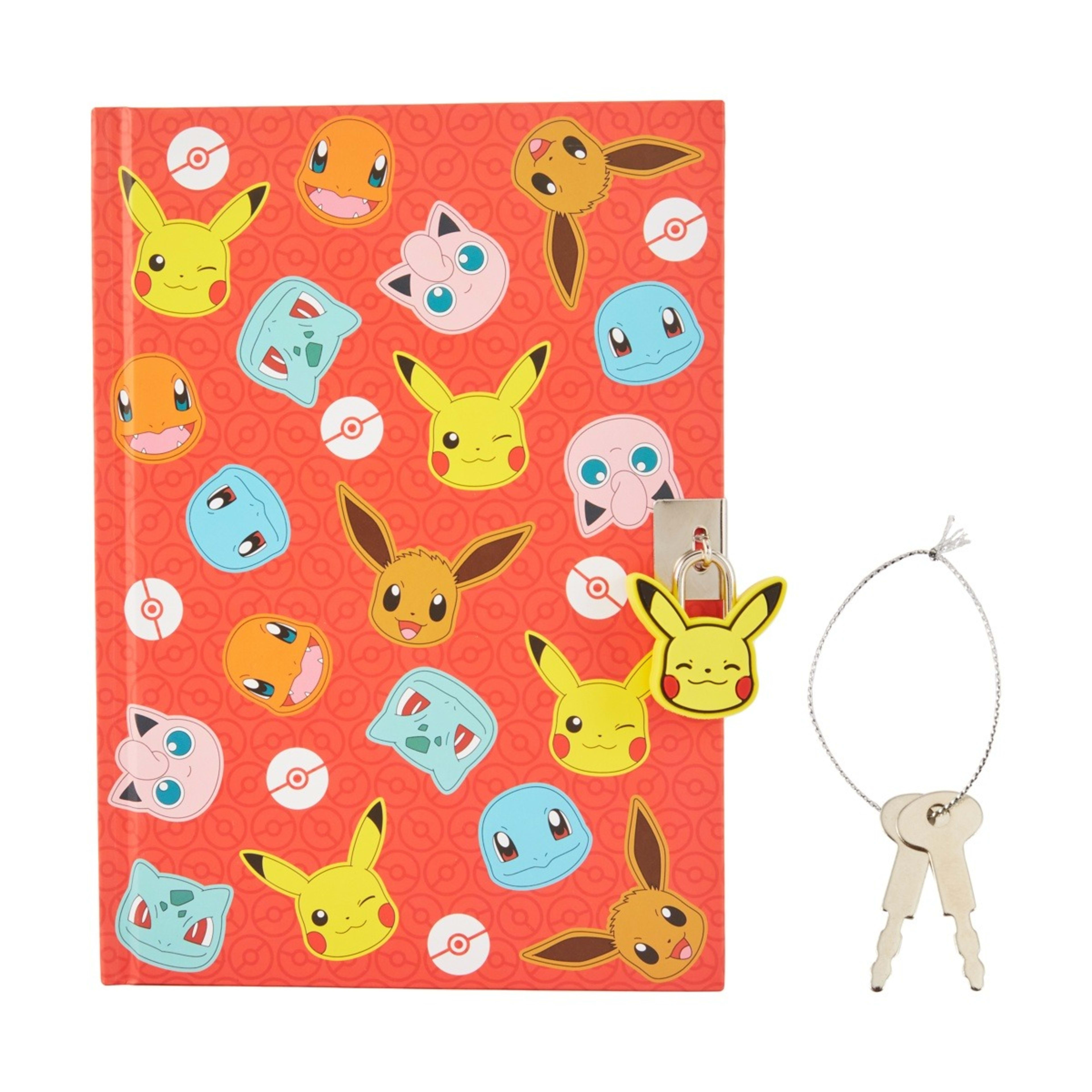 1 Pokemon Lockable Journal