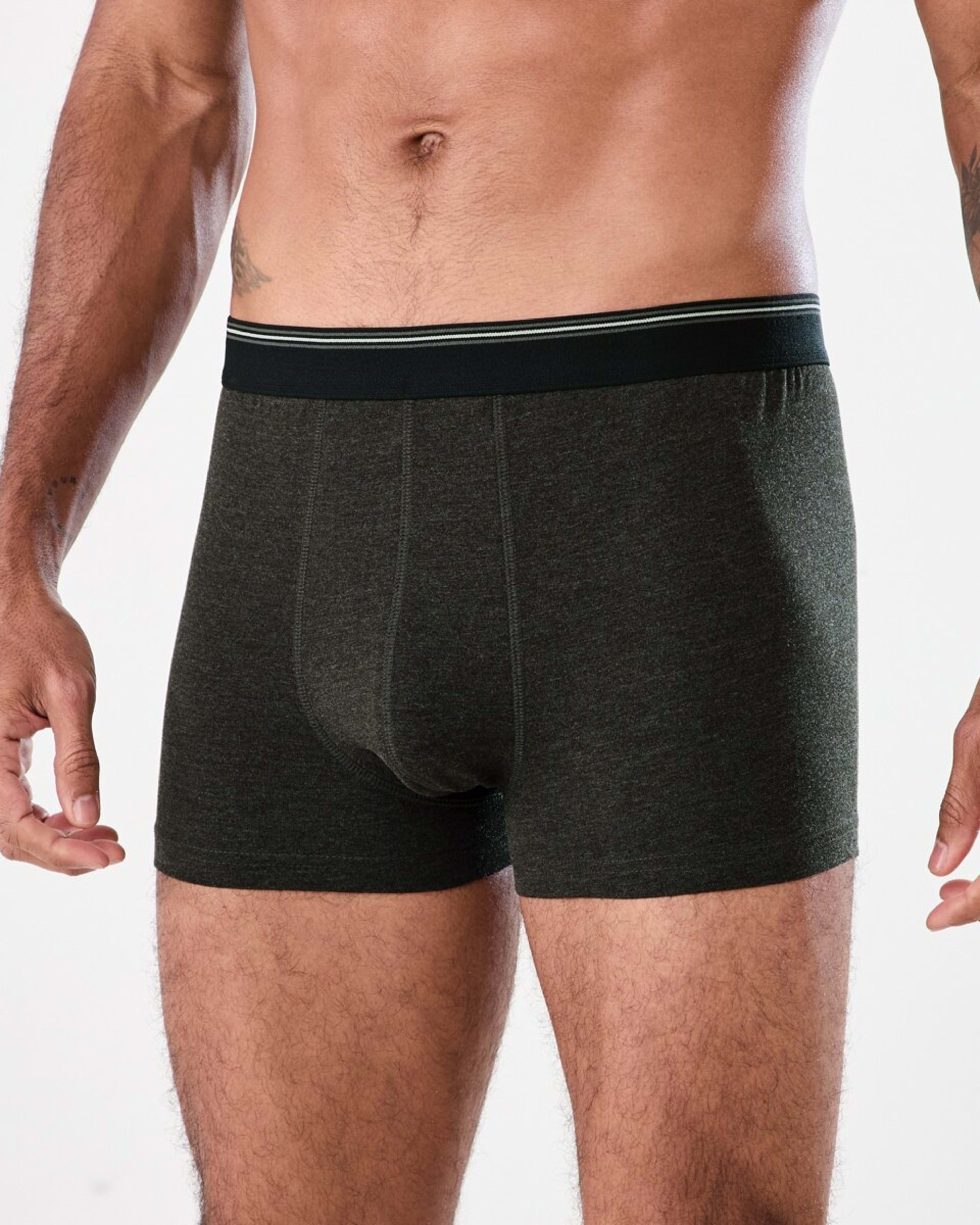 4 2 Pack Plain Trunks CHARCOAL, RED, 4 of 6