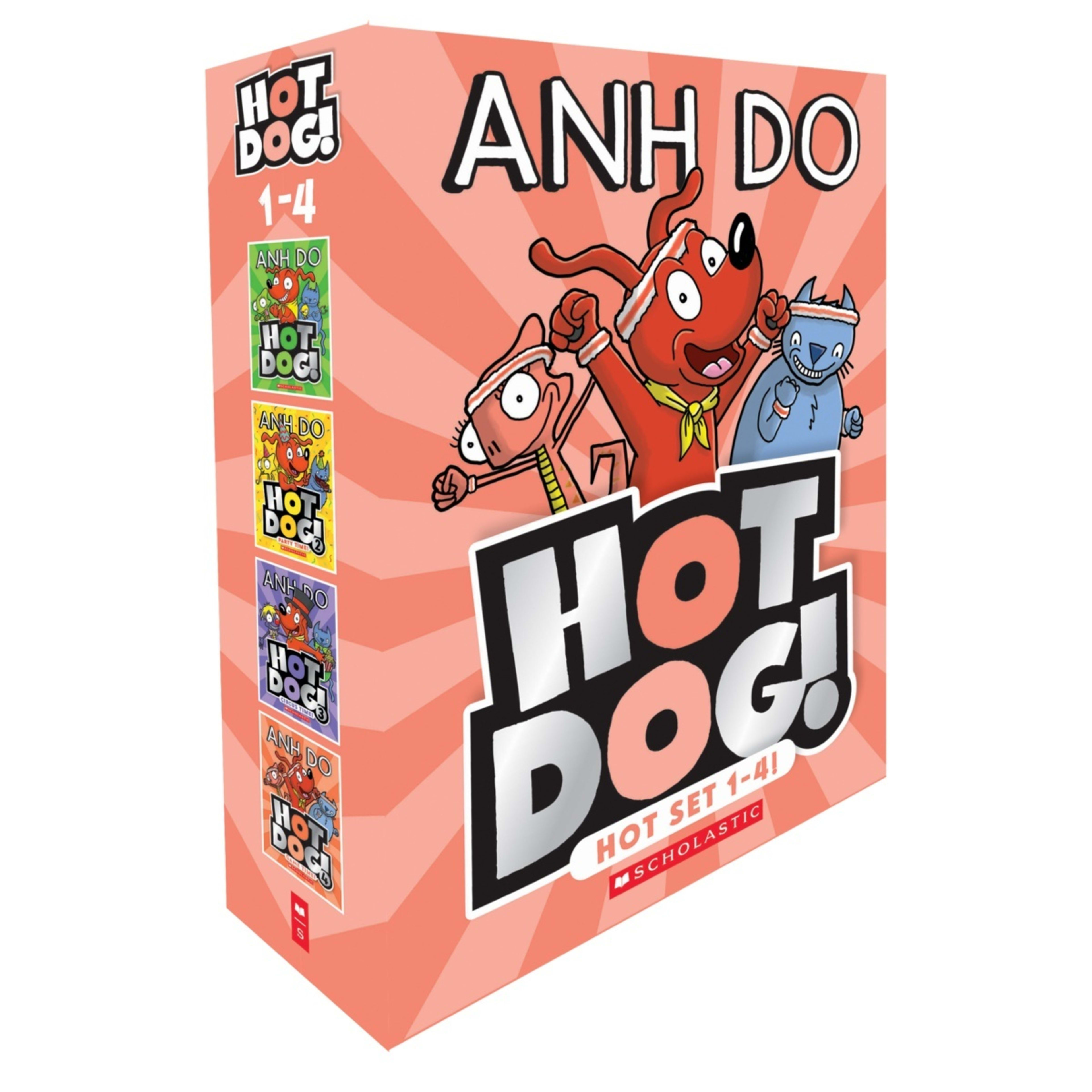 1 Hot Dog! Hot Set 1-4! by Anh Do - Book