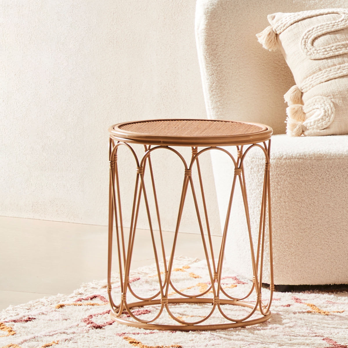 round bedside table kmart