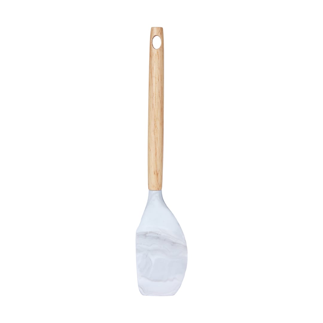Wood and Silicone Spatula Kmart