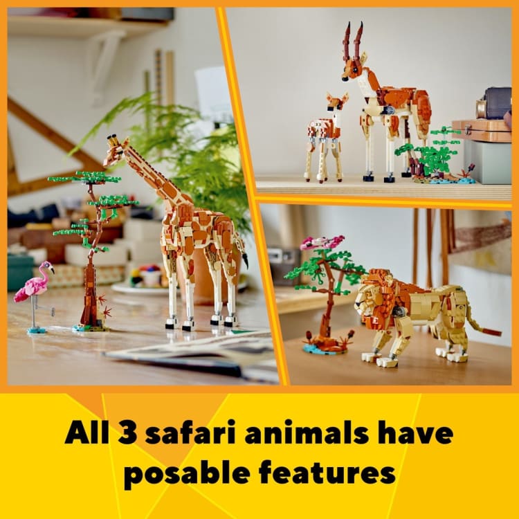 LEGO Creator Wild Safari Animals 31150 - Kmart