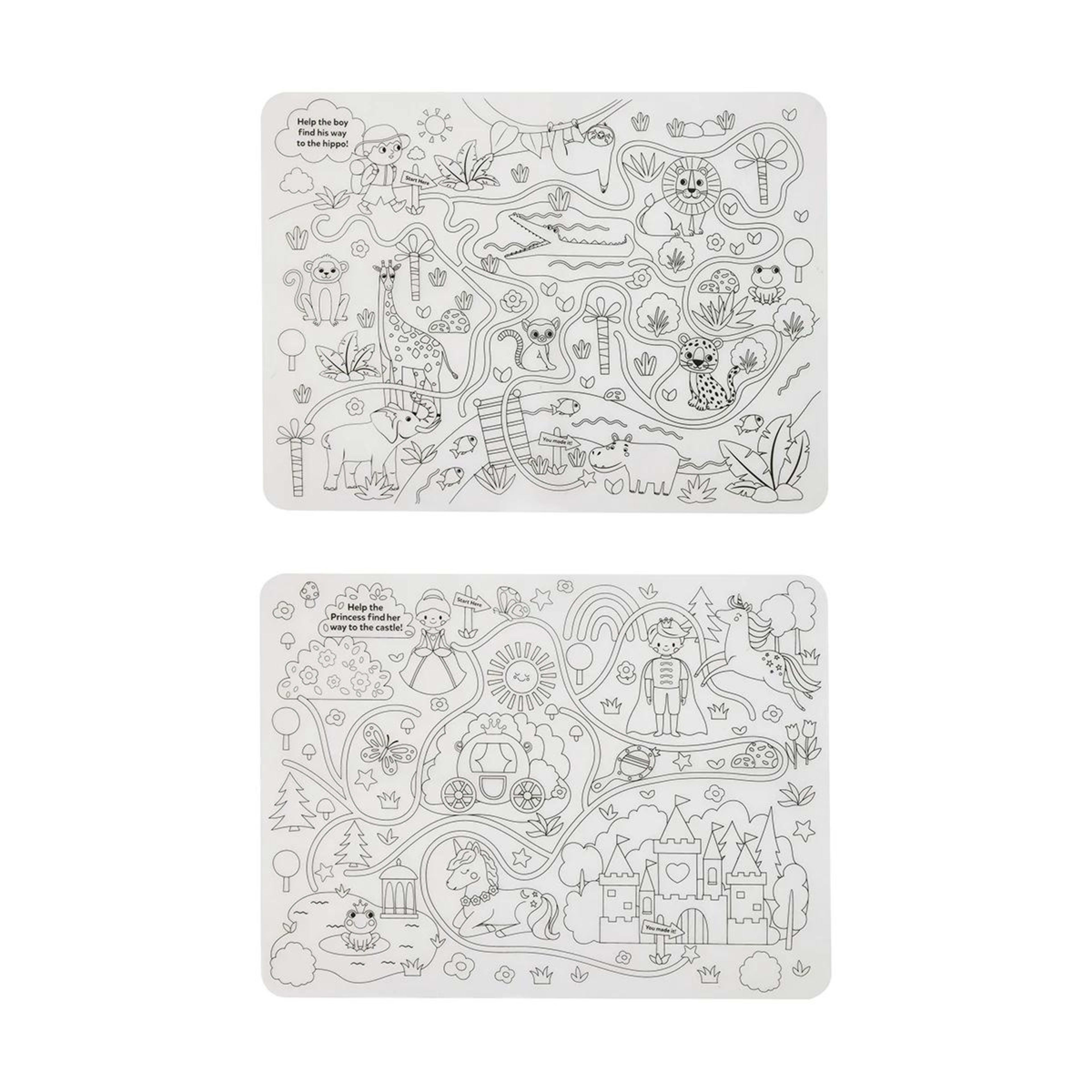 4 9 Pack Colour in Washable Silicone Placemat - Assorted, 4 of 10