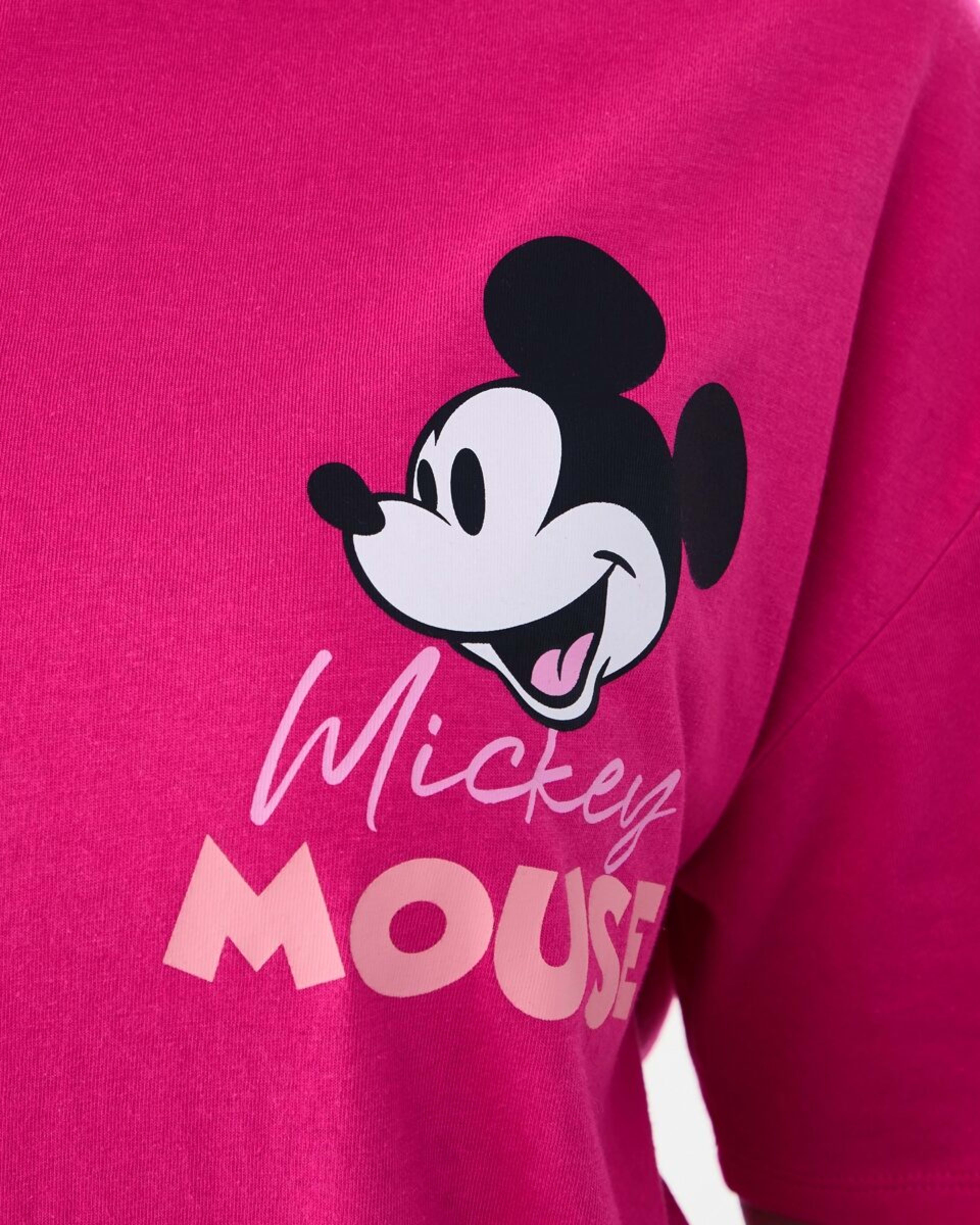 6 Short Sleeve Mickey Mouse License T-shirt MICKEY BEETROOT PINK, 6 of 6