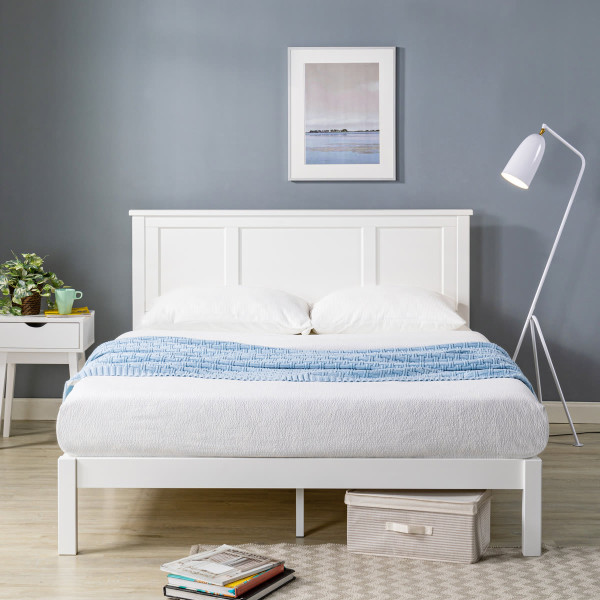 kmart white bed