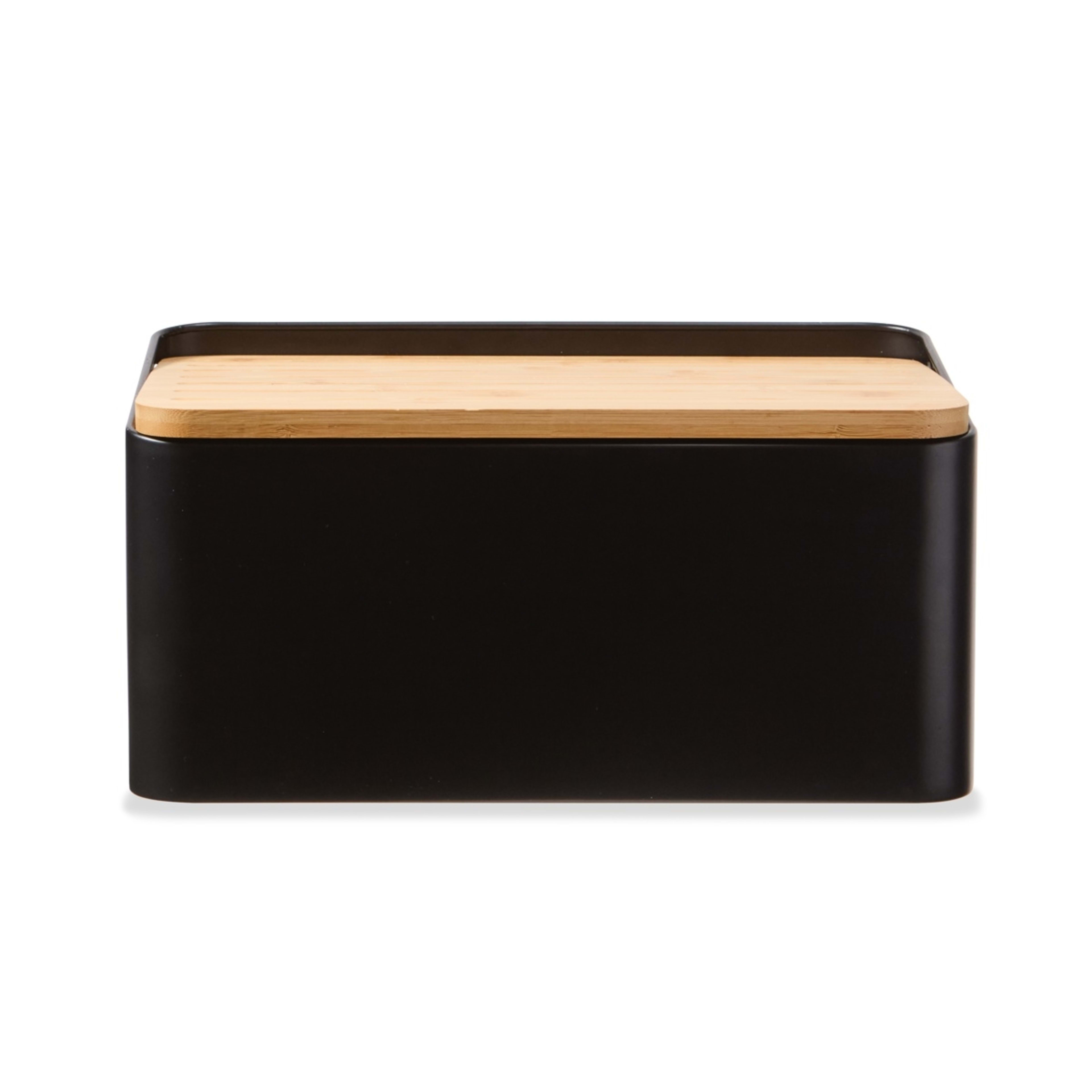4 Bread Bin - Black, 4 of 8