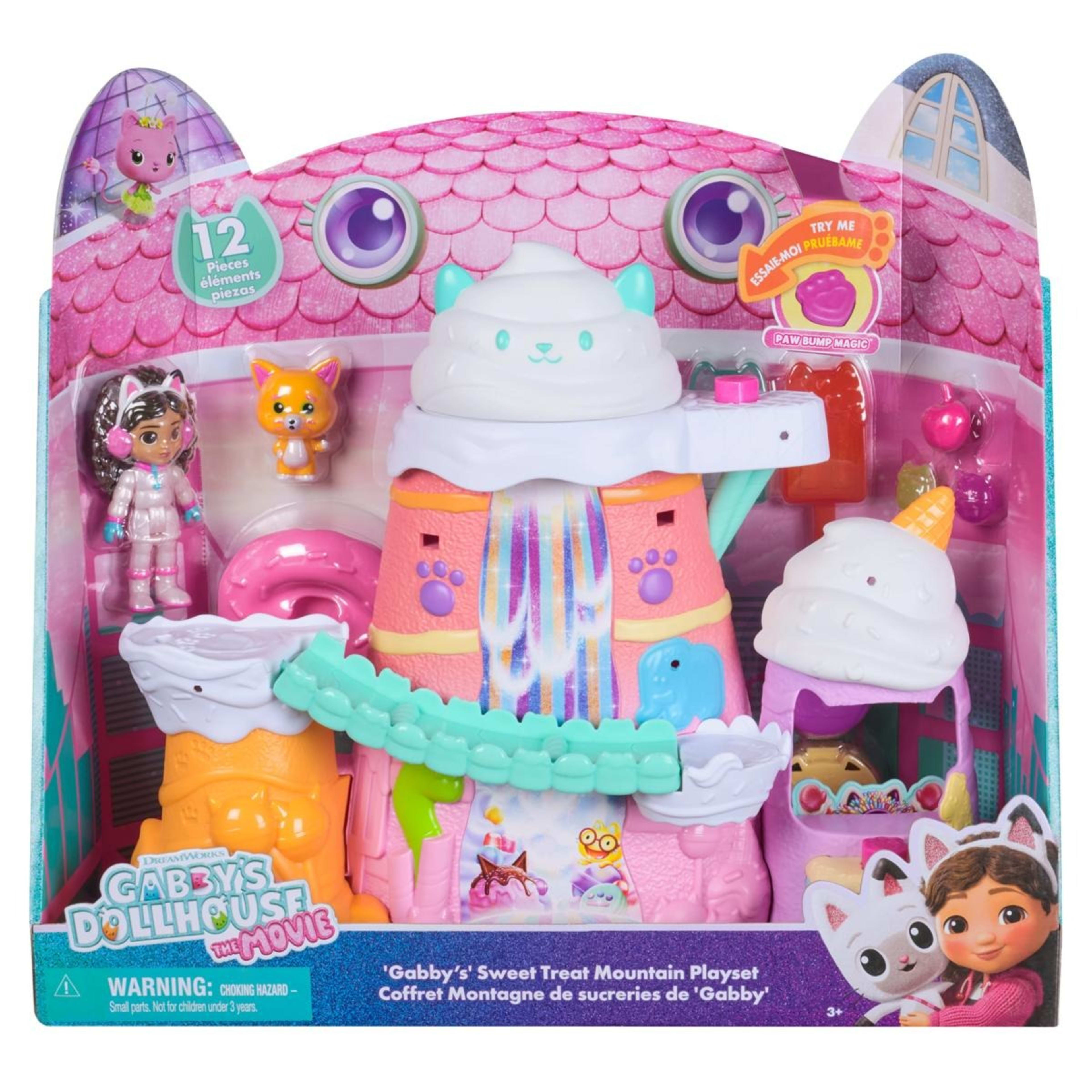 1 12 Piece Gabby's Dollhouse: The Movie Gabby's Sweet Treat Mountain Playset, 1 of 7