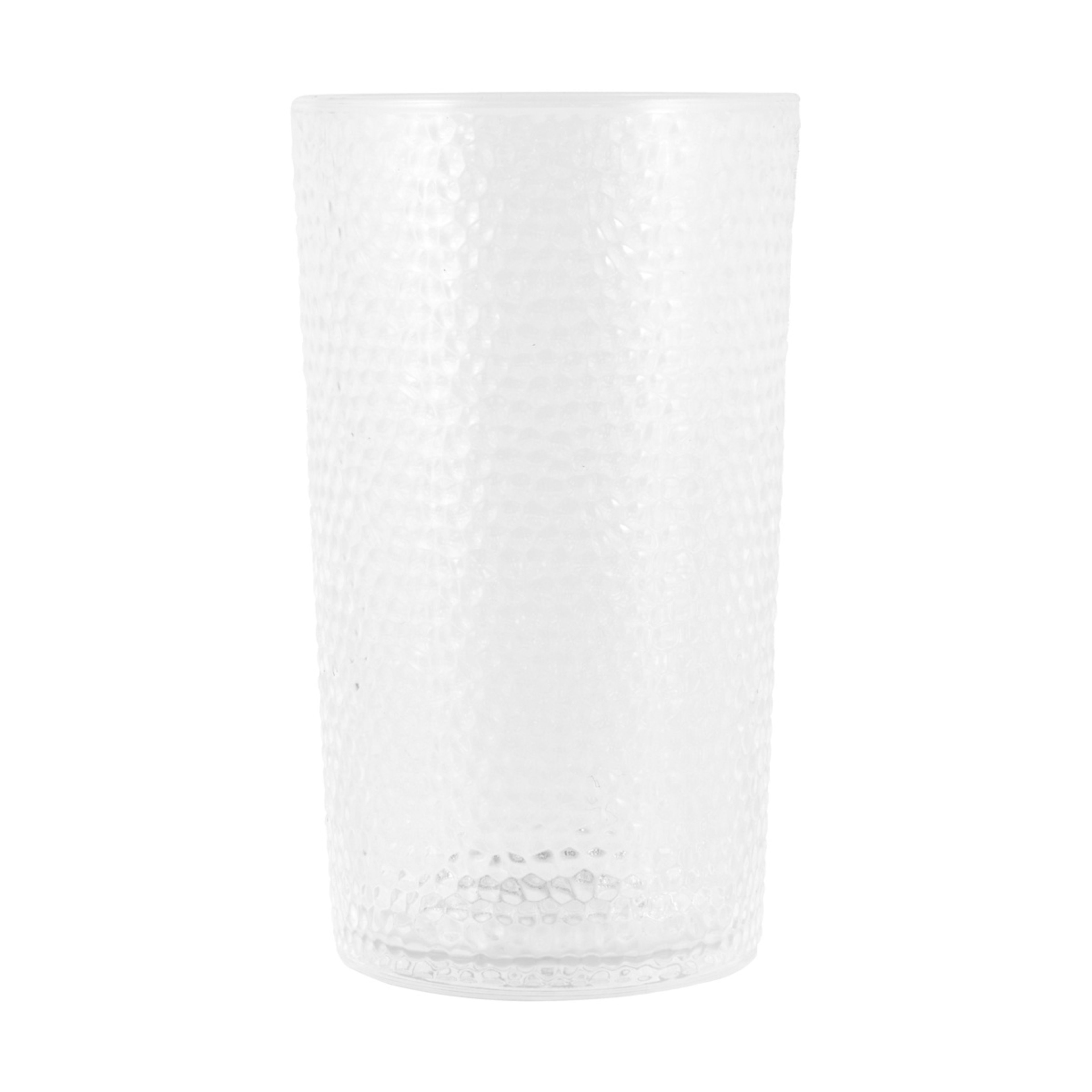 2 4 Clear Acrylic Hammered Highball Glasses, 2 of 4