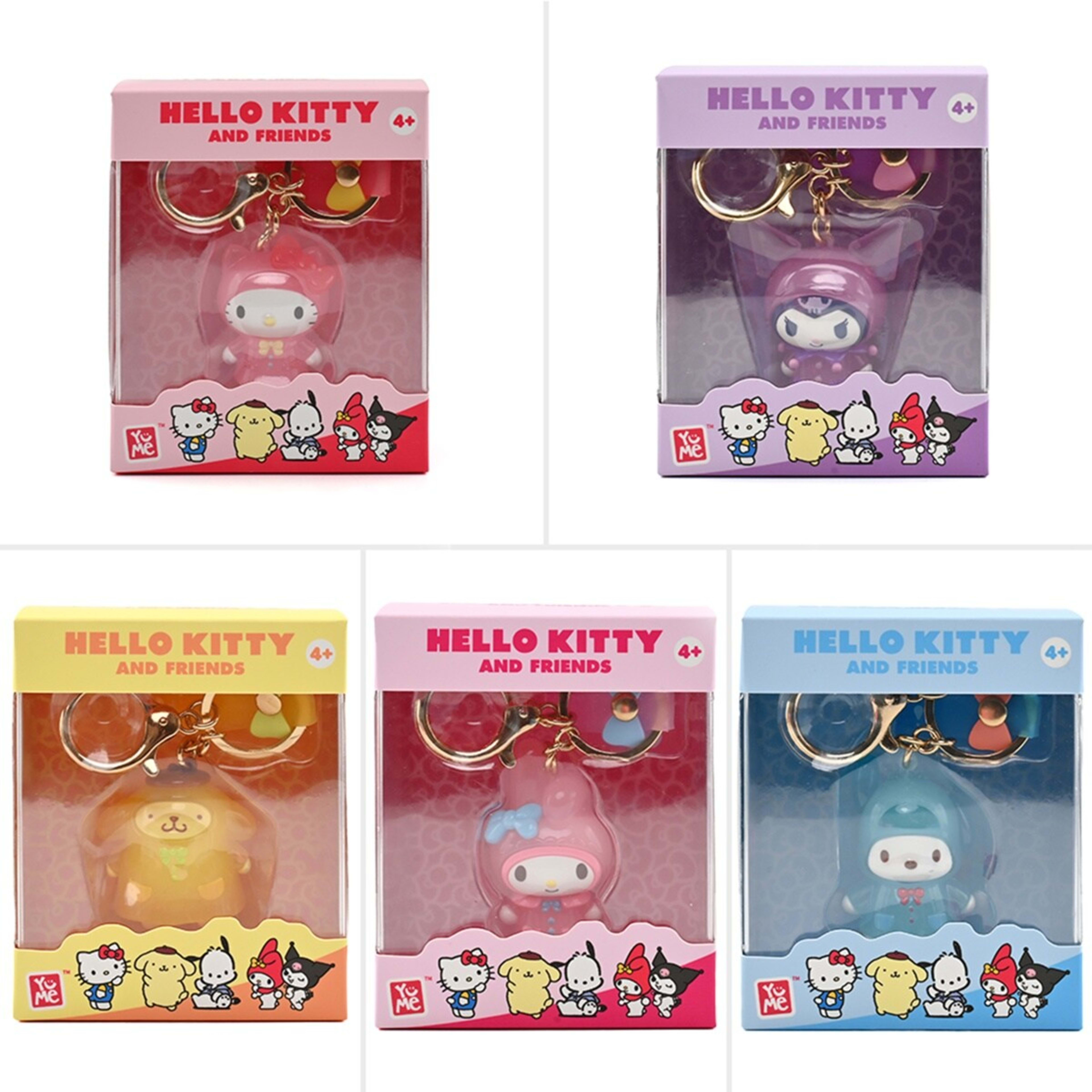 1 Hello Kitty and Friends YuMe Keychain & Strap Raincoat Series - Assorted