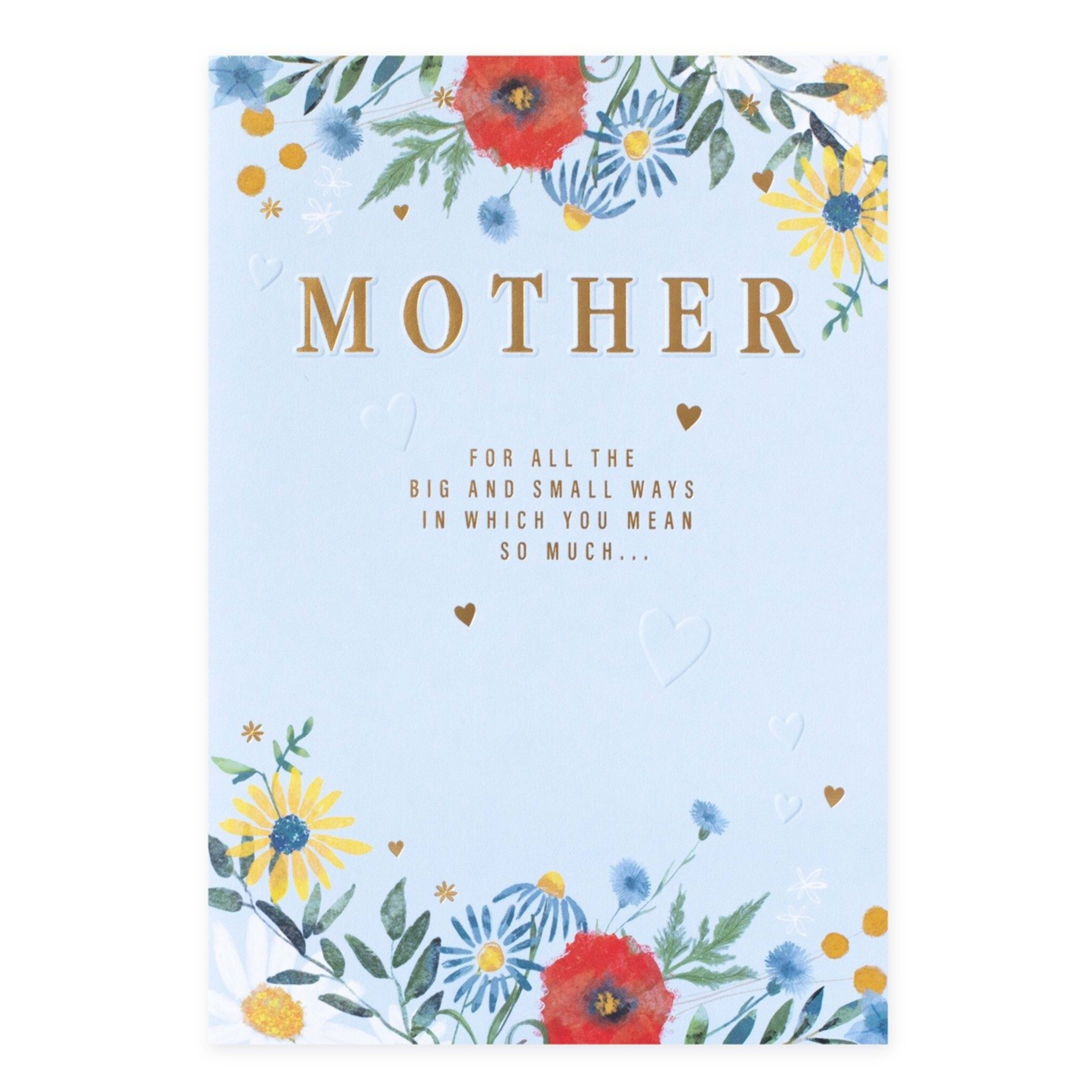 3 Hallmark Mother's Day Card - Mother for All the Big and Small Ways in Which You Mean So Much, 3 of 3