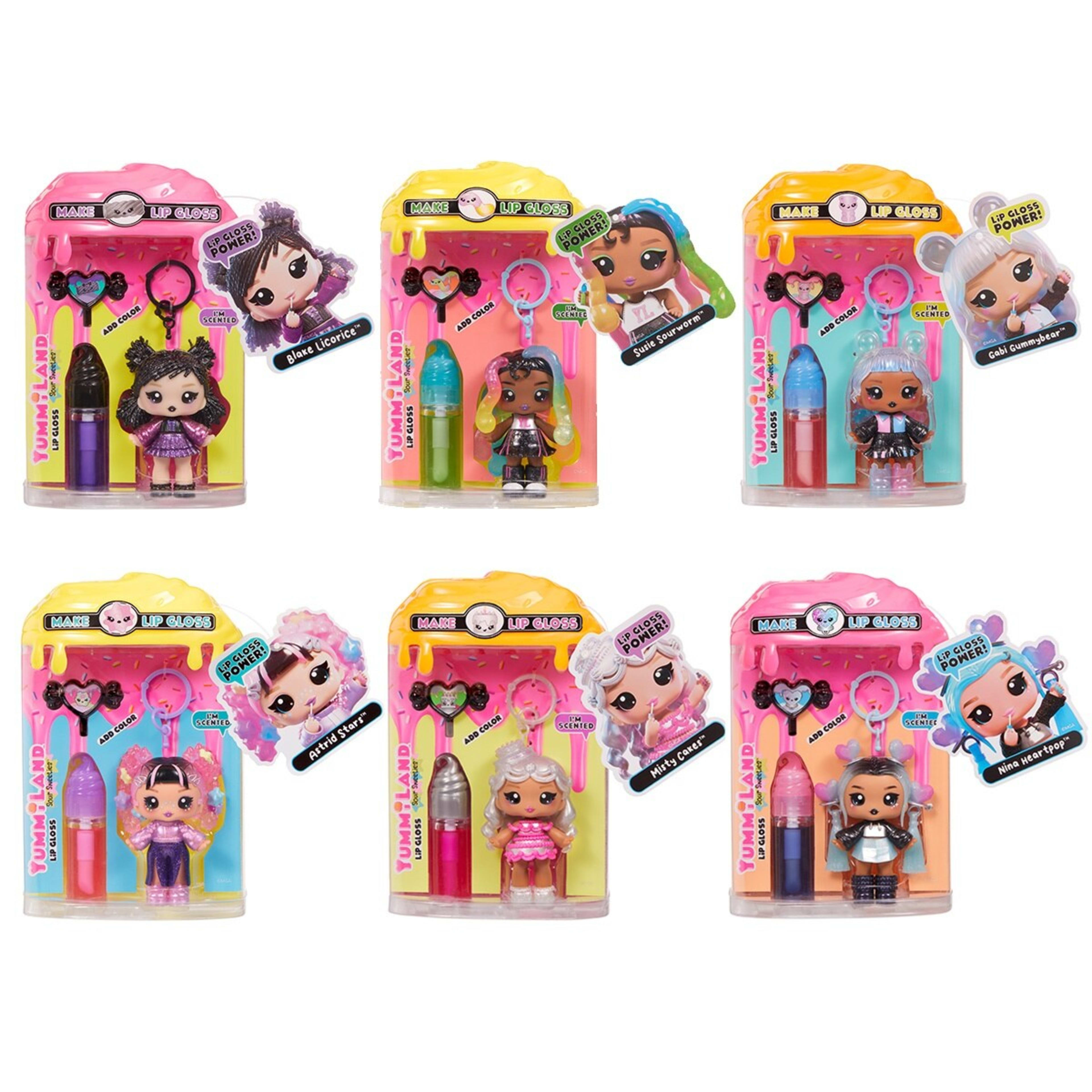 1 Yummiland Lip Gloss Dolls: Sour Sweeties - Assorted