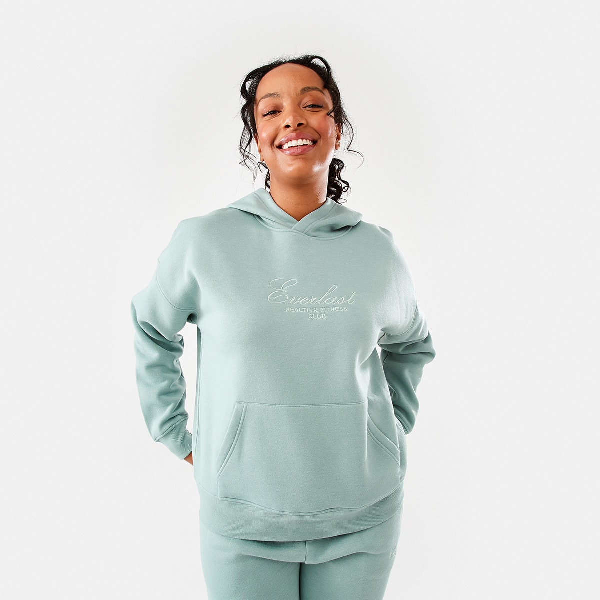 Active Everlast Womens Street Oversized Hoodie Kmart