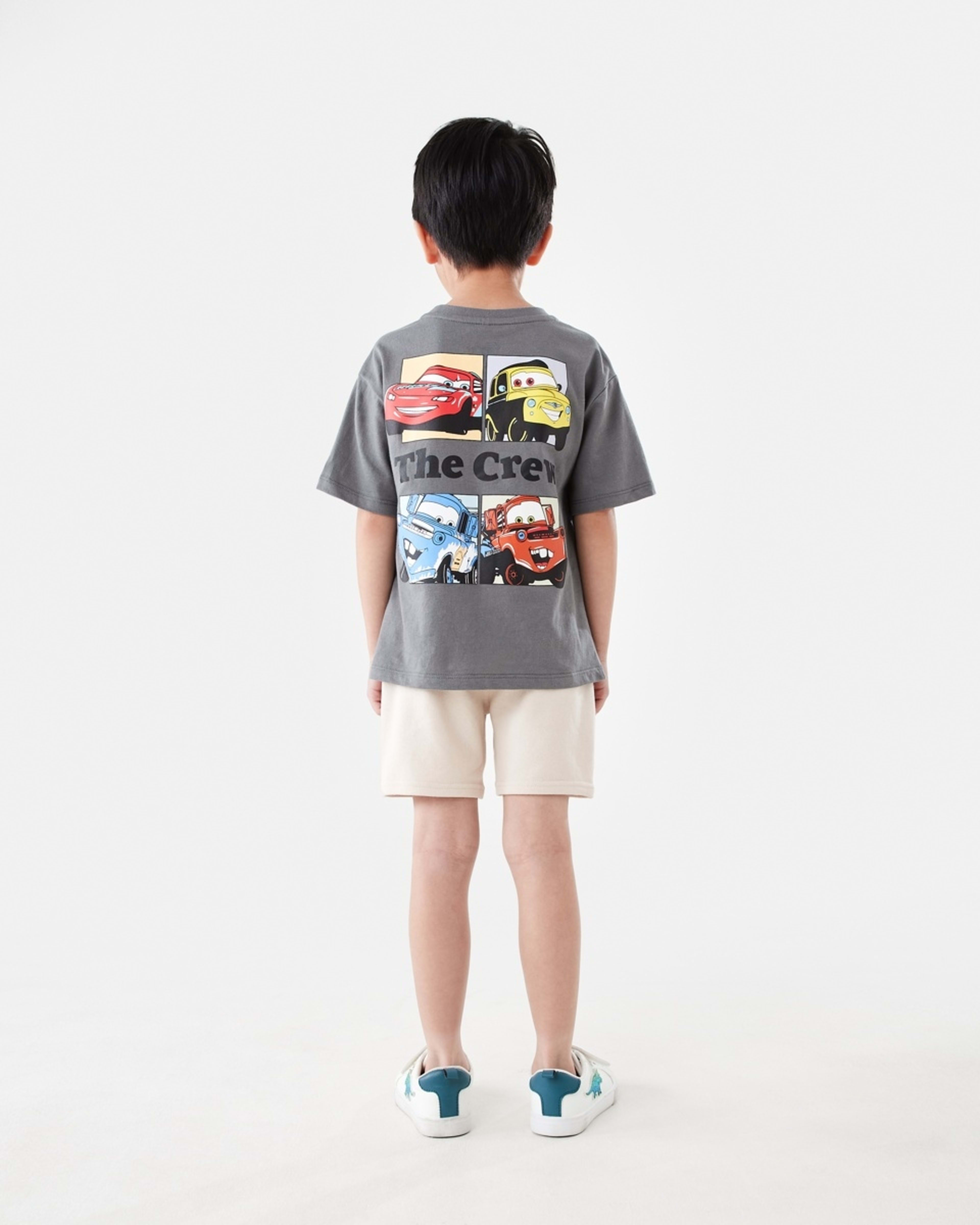 7 Cars License Knit Shorts Lightning Mcqueen, 7 of 9