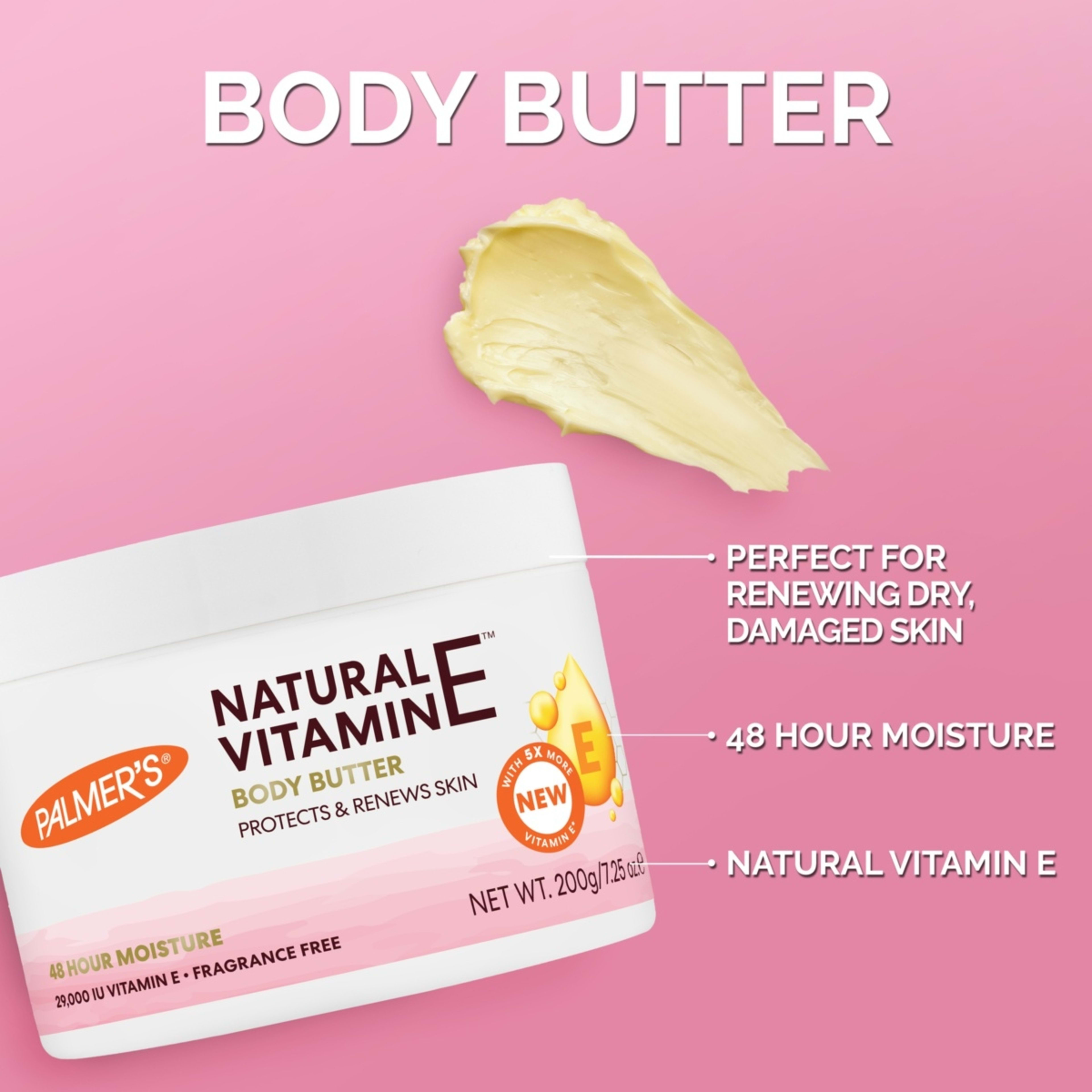 4 Palmer's Natural Body Butter 200g - Vitamin E, 4 of 4