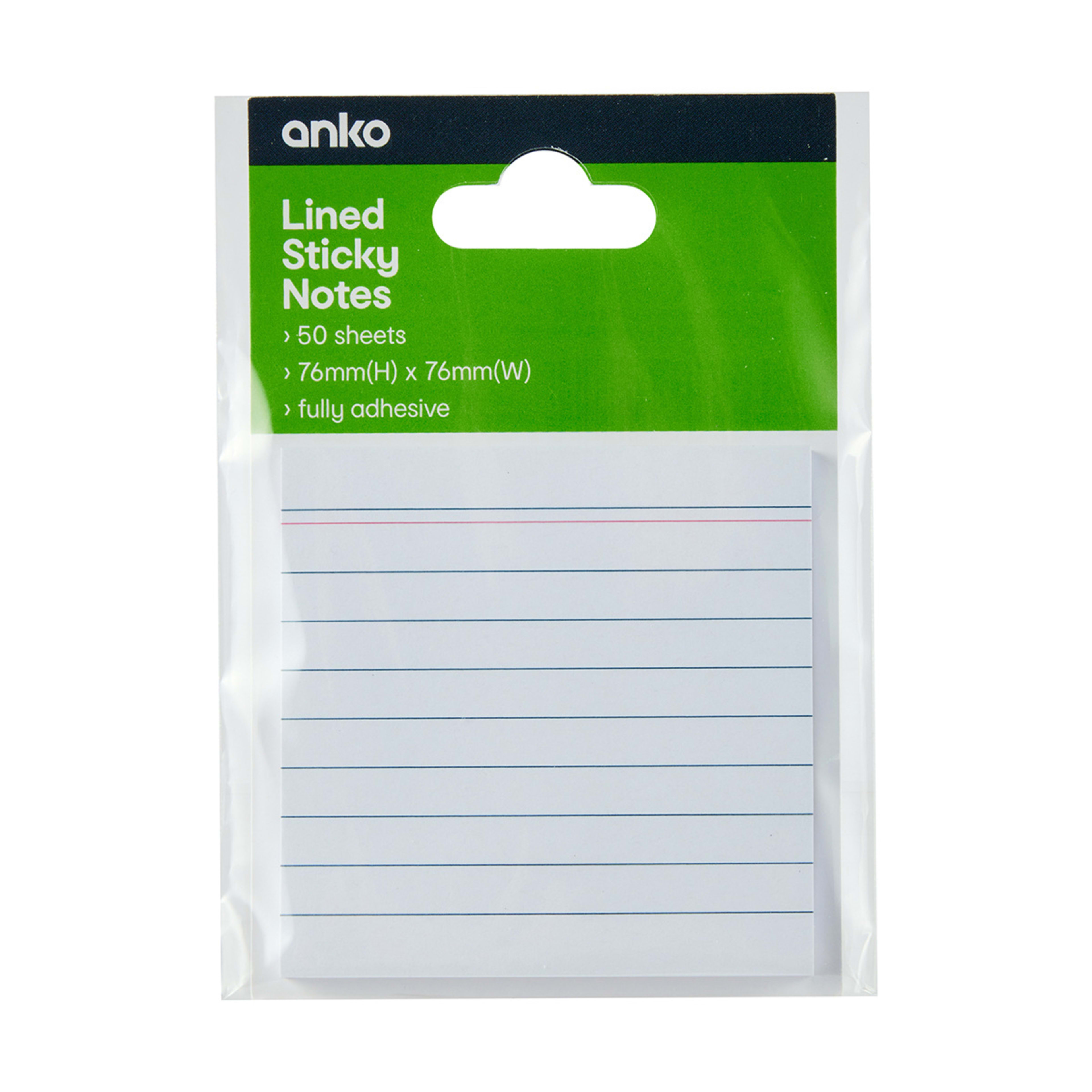 Lined Sticky Notes Kmart NZ