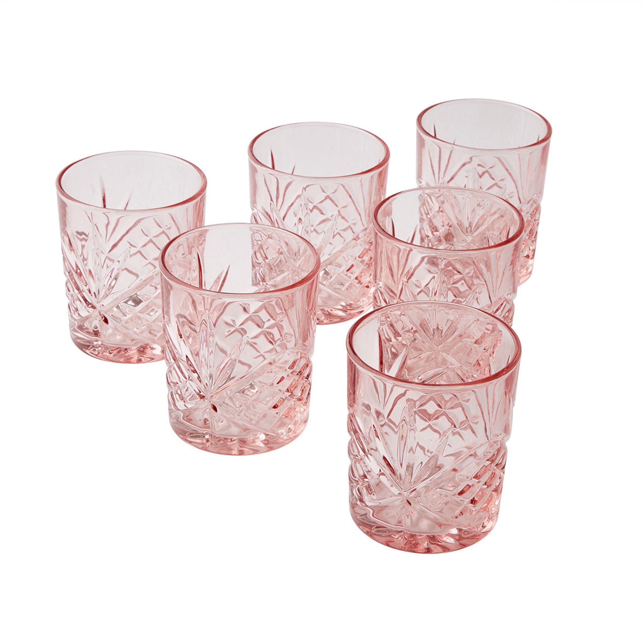 6 Pink Bond Tumblers Kmart