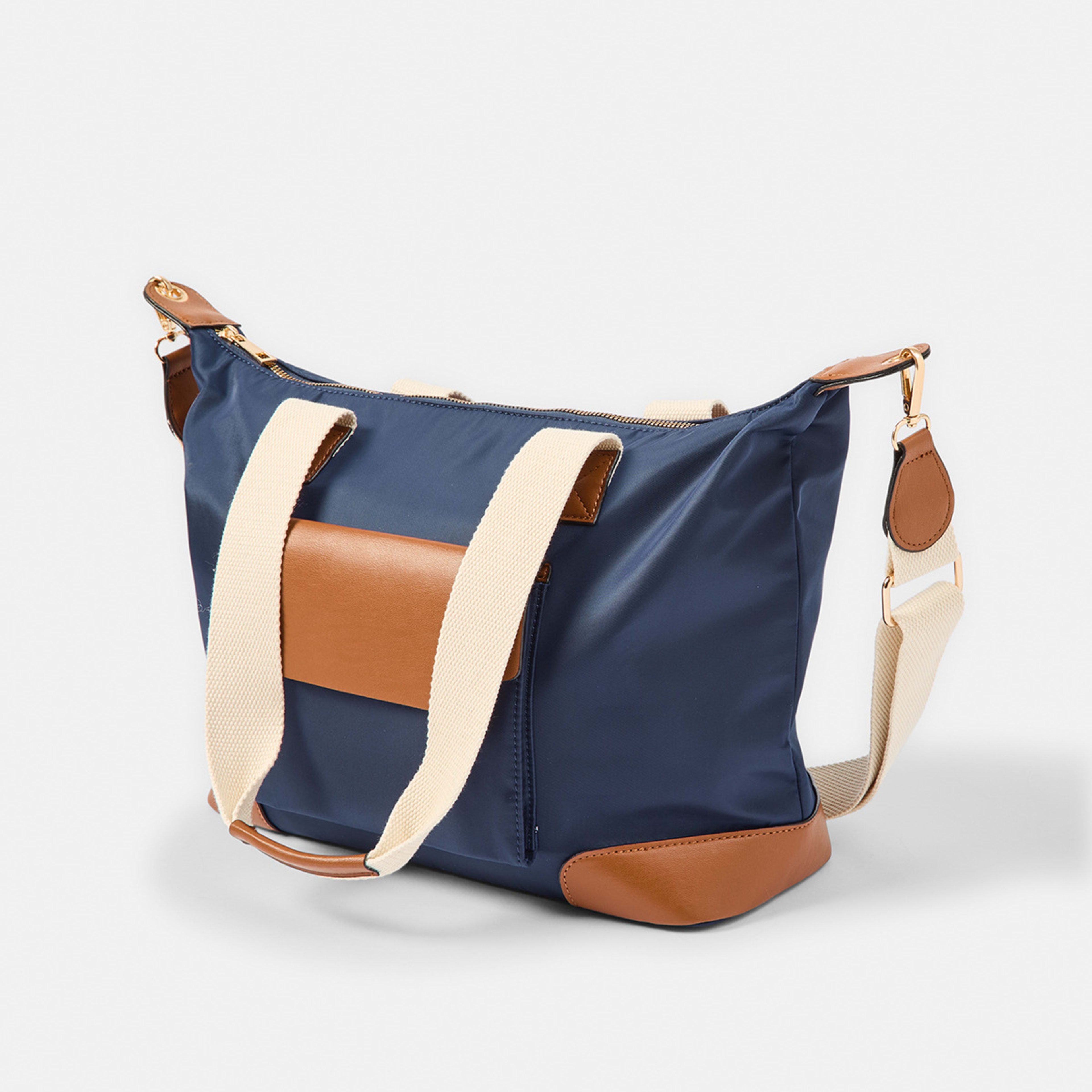 2 Large Crossbody Tote Bag Midnight Storm, 2 of 6