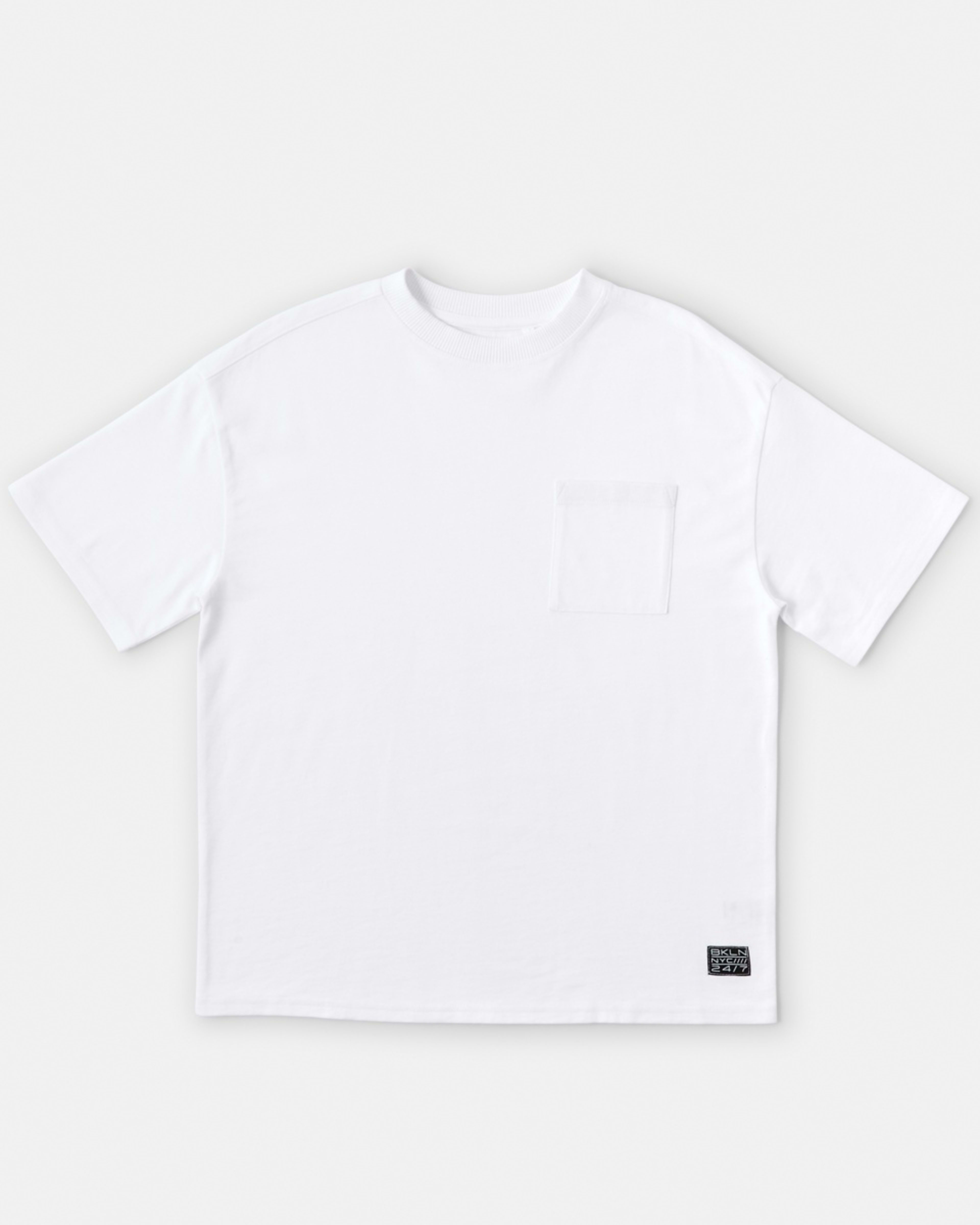 8 Short Sleeve Oversized T-shirt White, 8 of 9