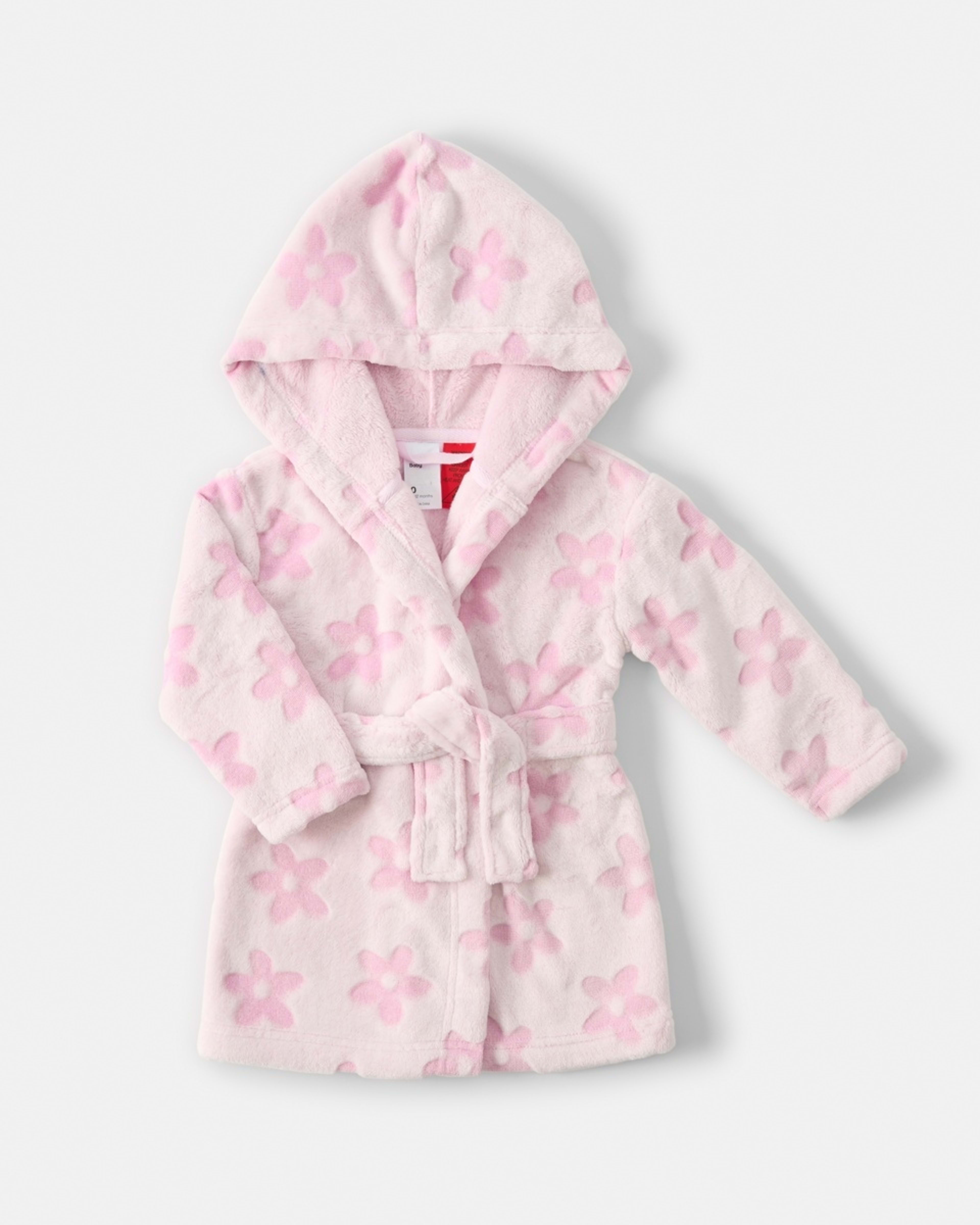 1 Dressing Gown Pnk Flower