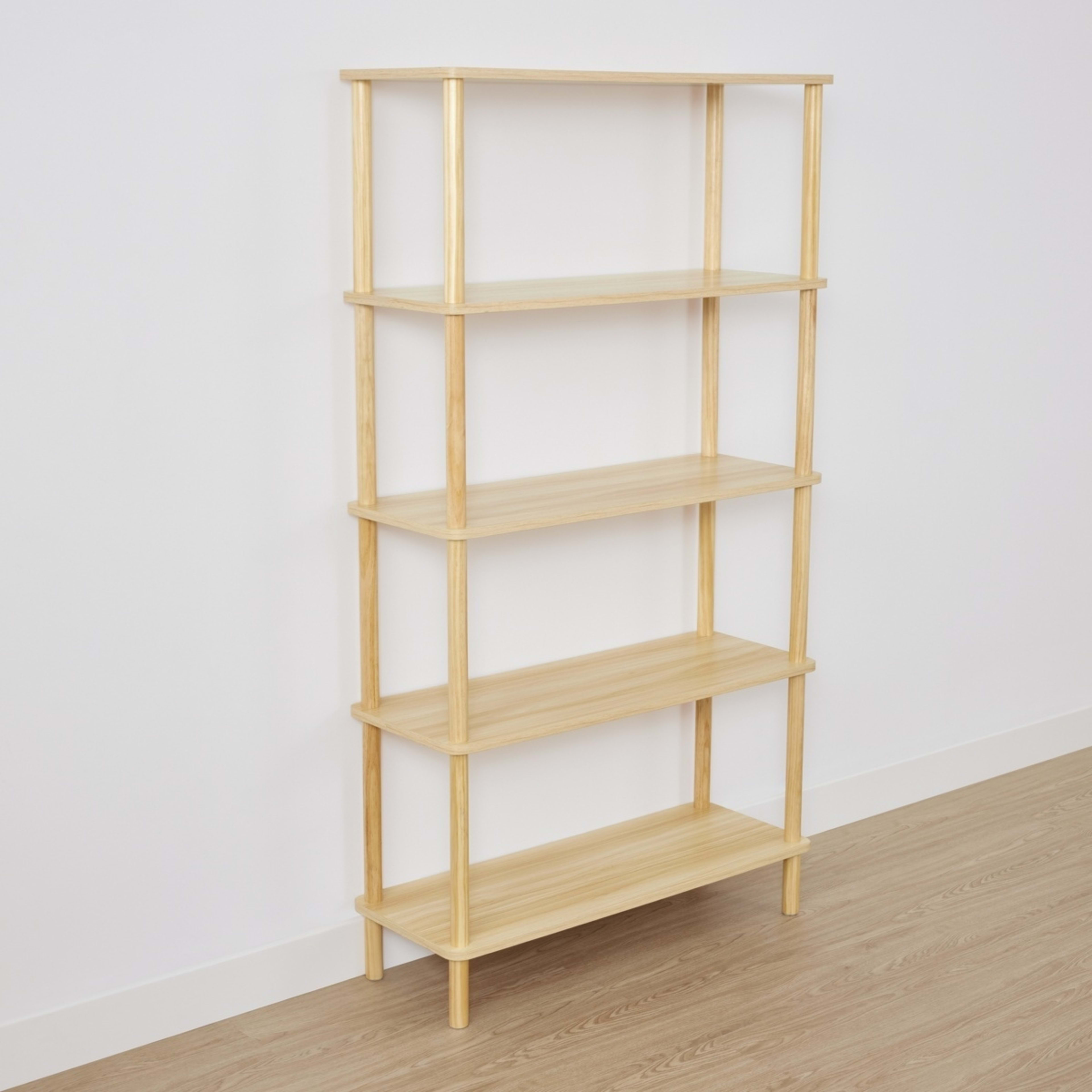 5 Tall Oak Bookshelf, 5 of 10