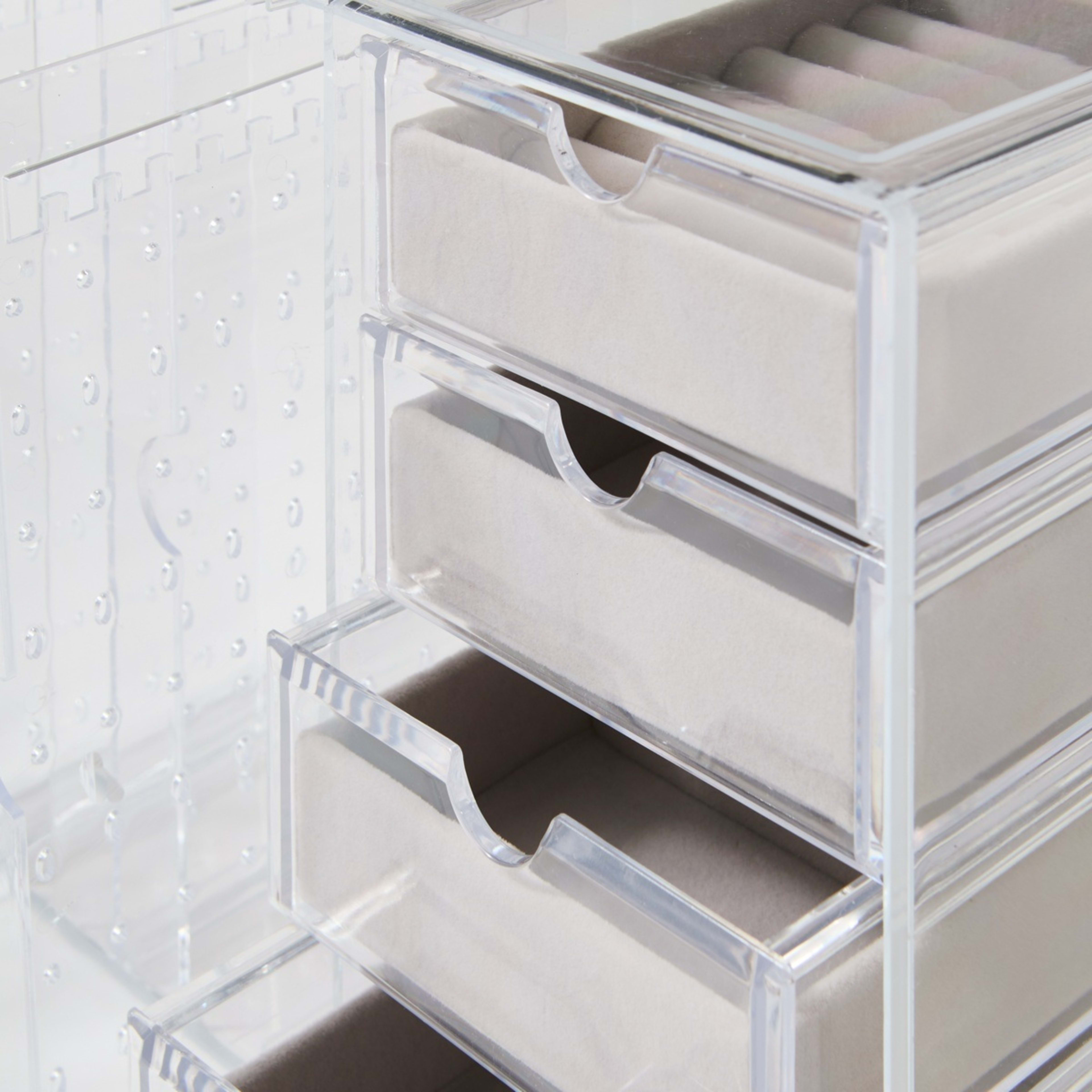 4 Clear Jewellery Box, 4 of 8