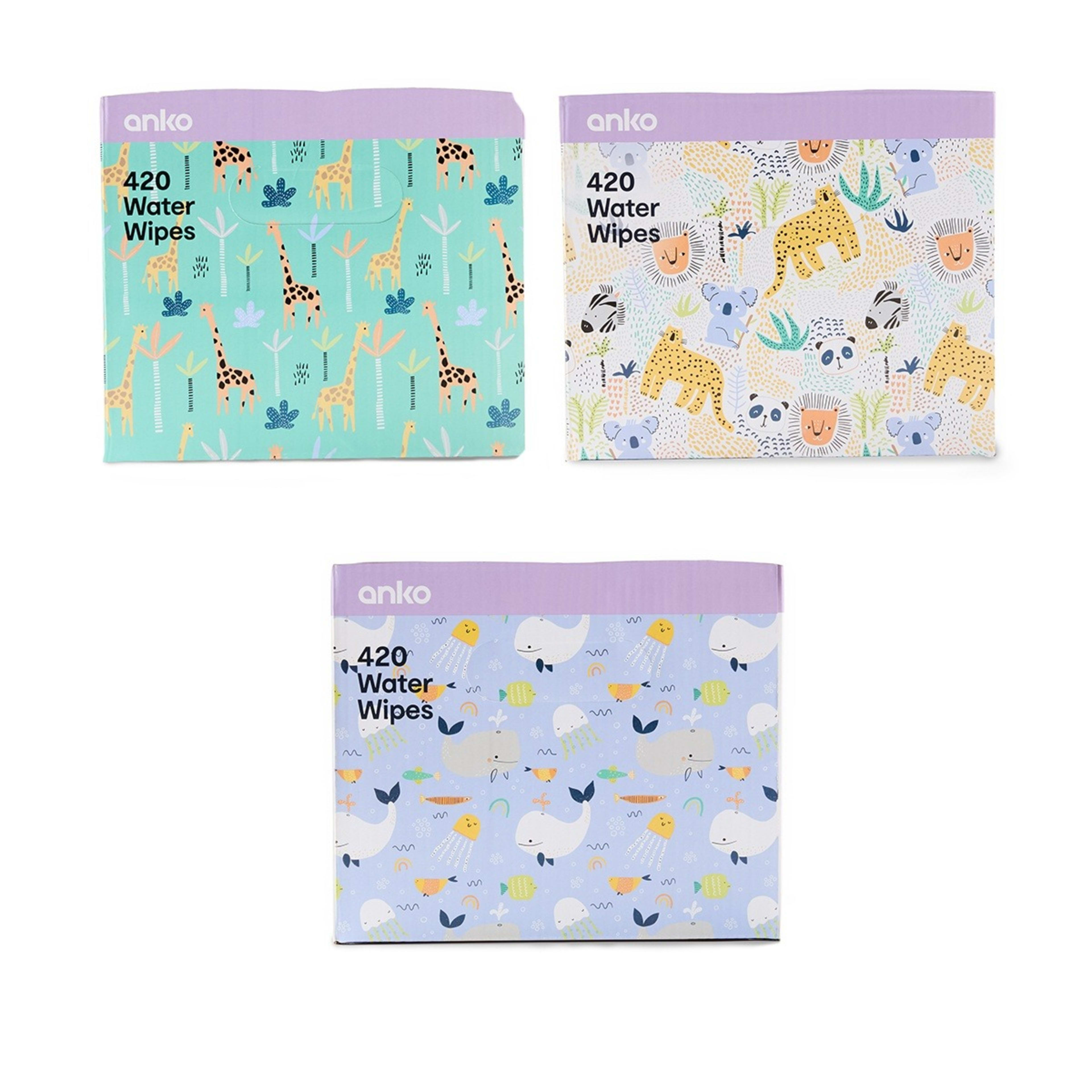 8 420 Pack Water Wipes - Assorted, 8 of 8