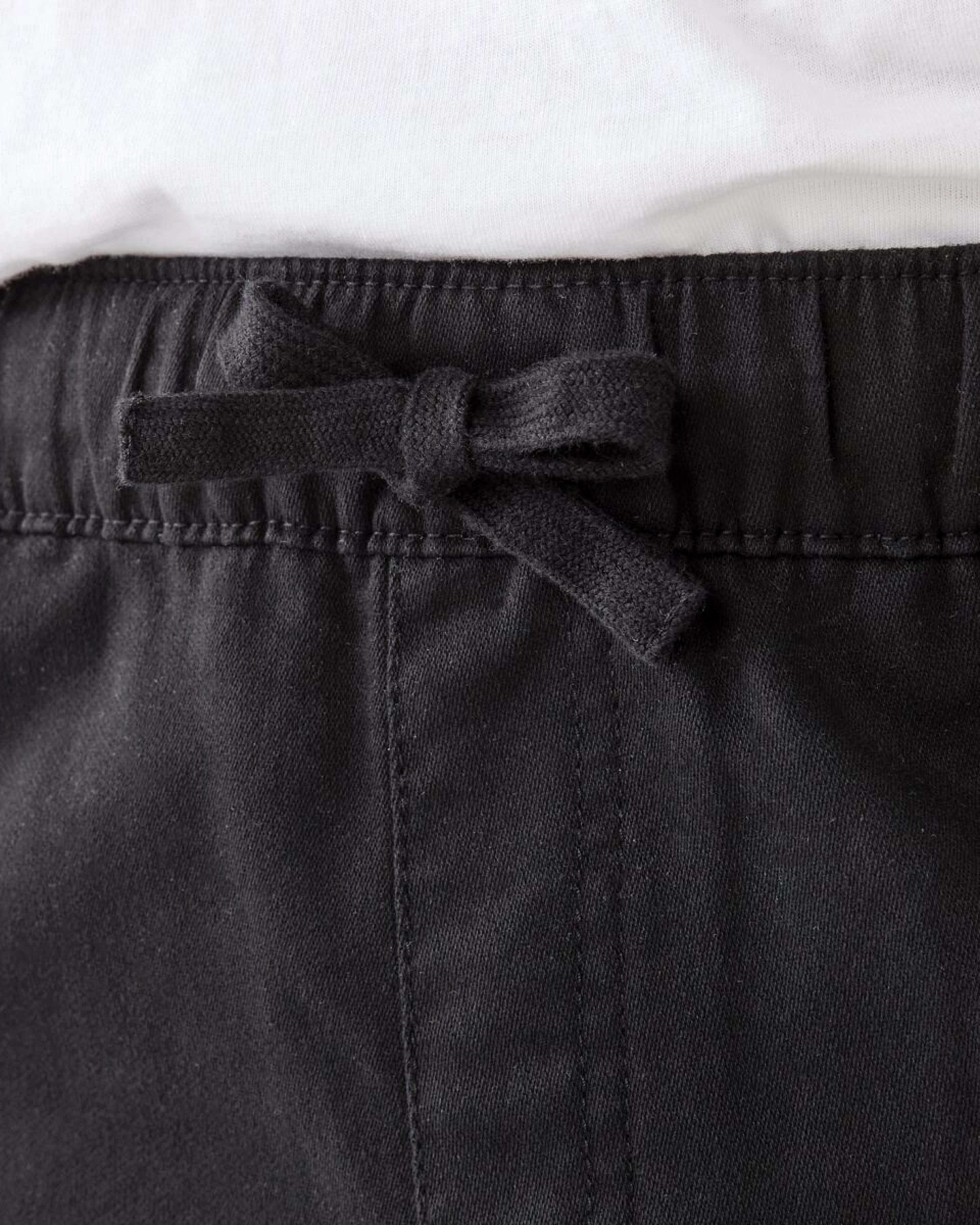 3 Bow Leg Joggers Black, 3 of 8