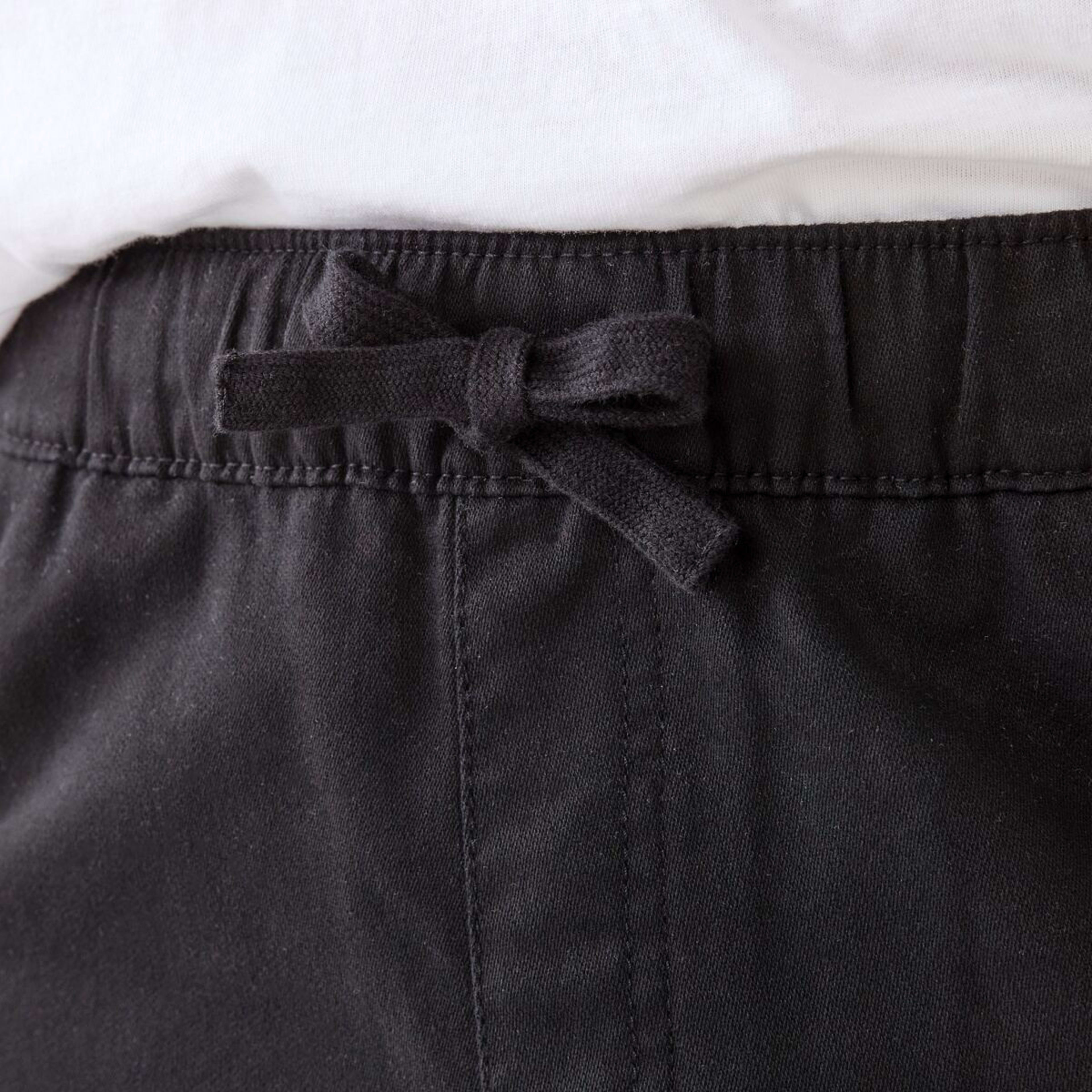 3 Bow Leg Joggers Black, 3 of 8