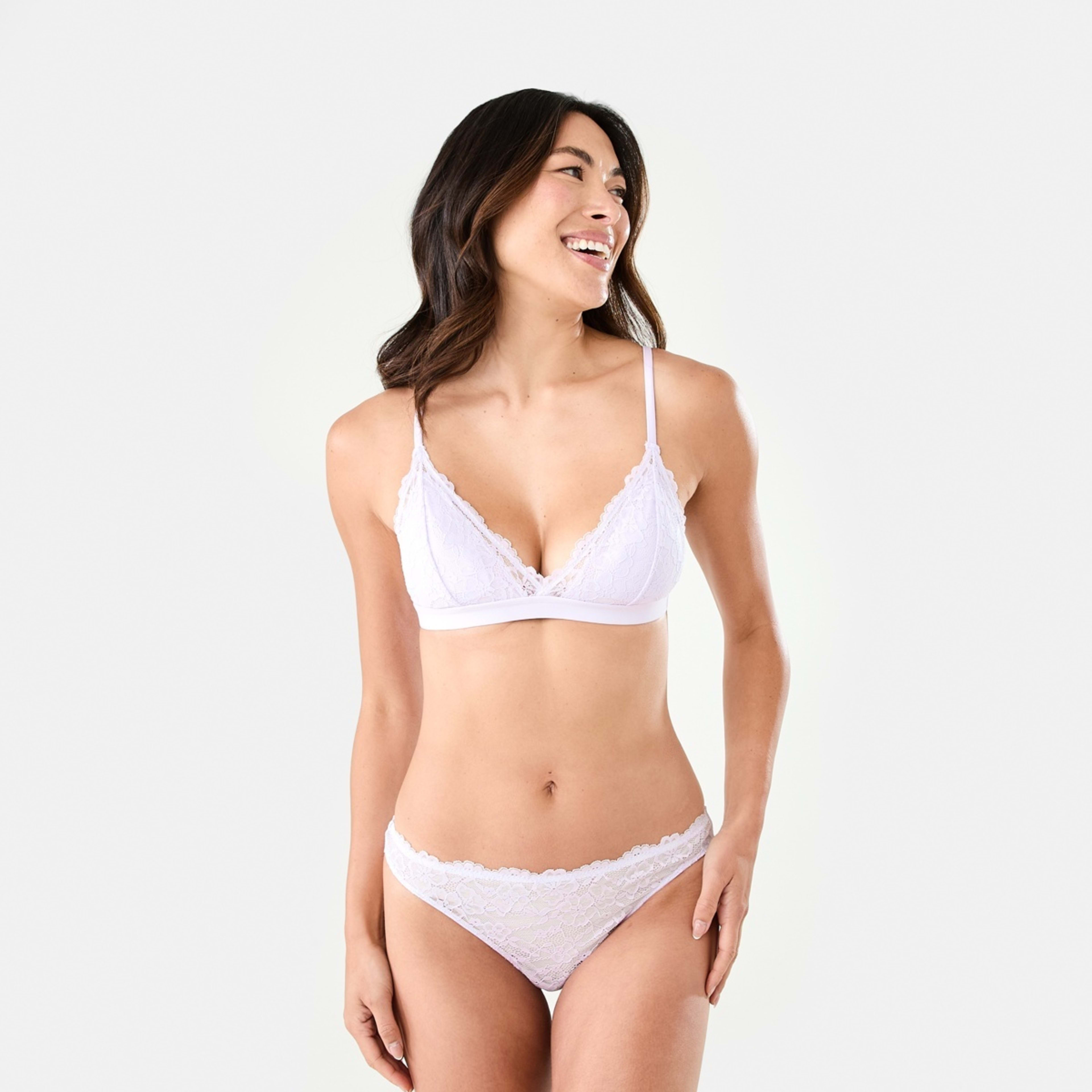 7 Co-ordinated Lace & Satin Bralette Lily Laven, 7 of 7