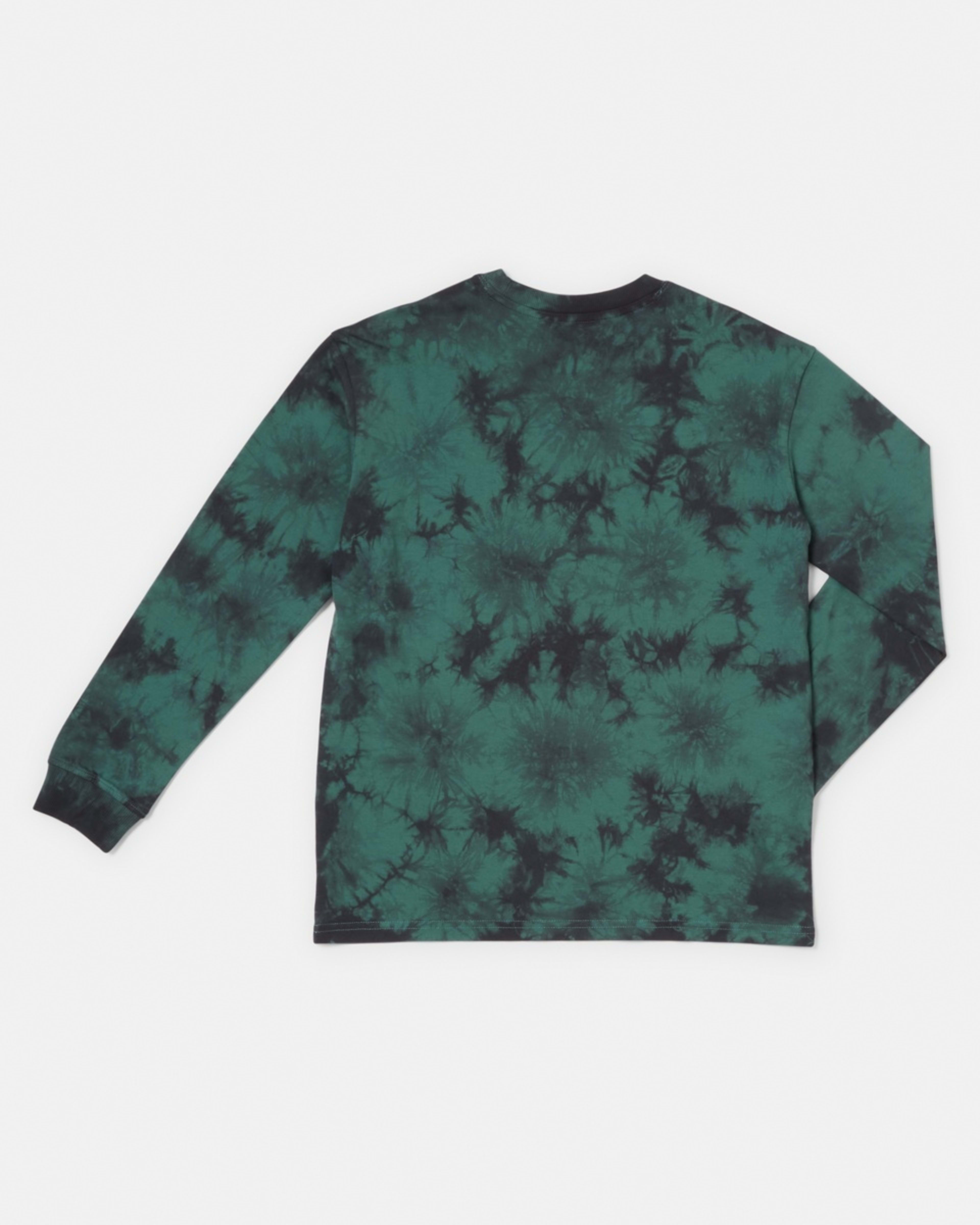 8 Long Sleeve Cuff Skate Print T-shirt Grn Tiedye, 8 of 8