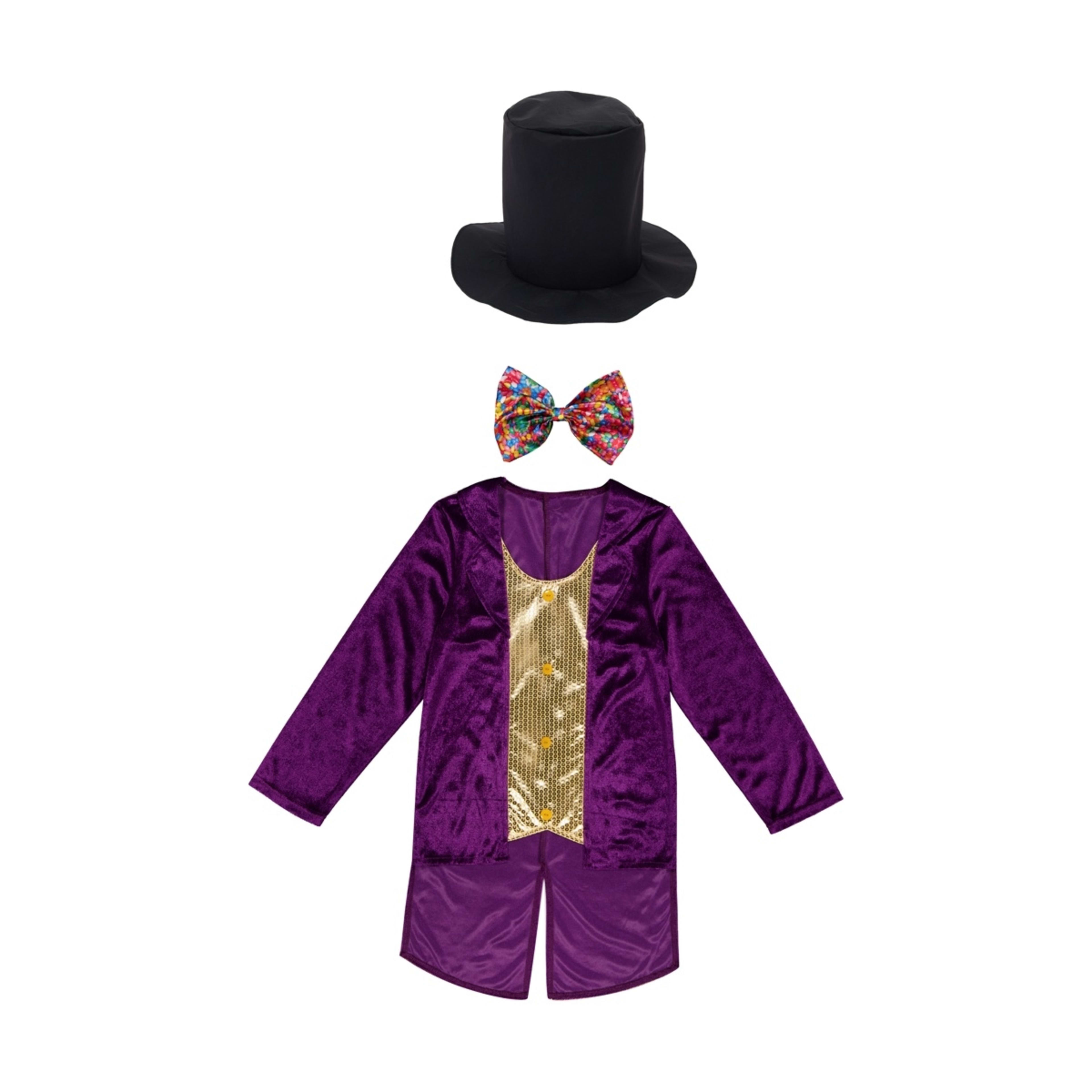 1 3 Piece Chocolate Maker Costume - Ages 6-8