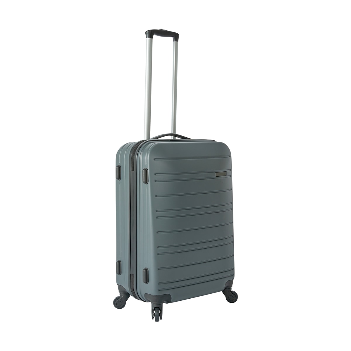 58cm 4 Wheel Hard Case Charcoal Kmart