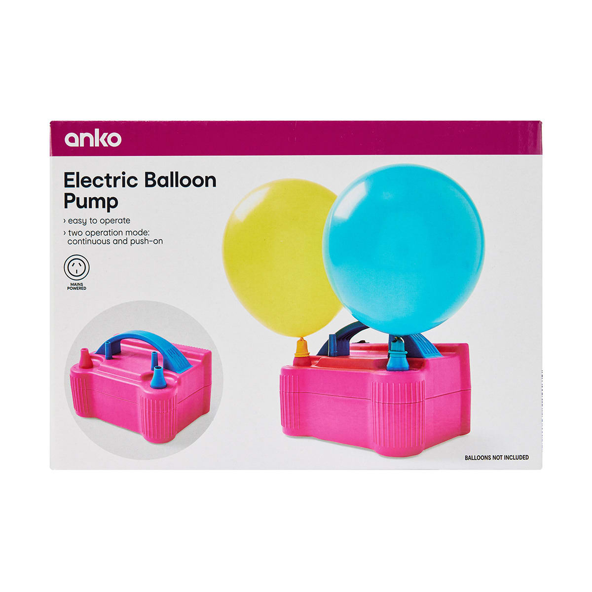 Electric Balloon Pump Kmart NZ