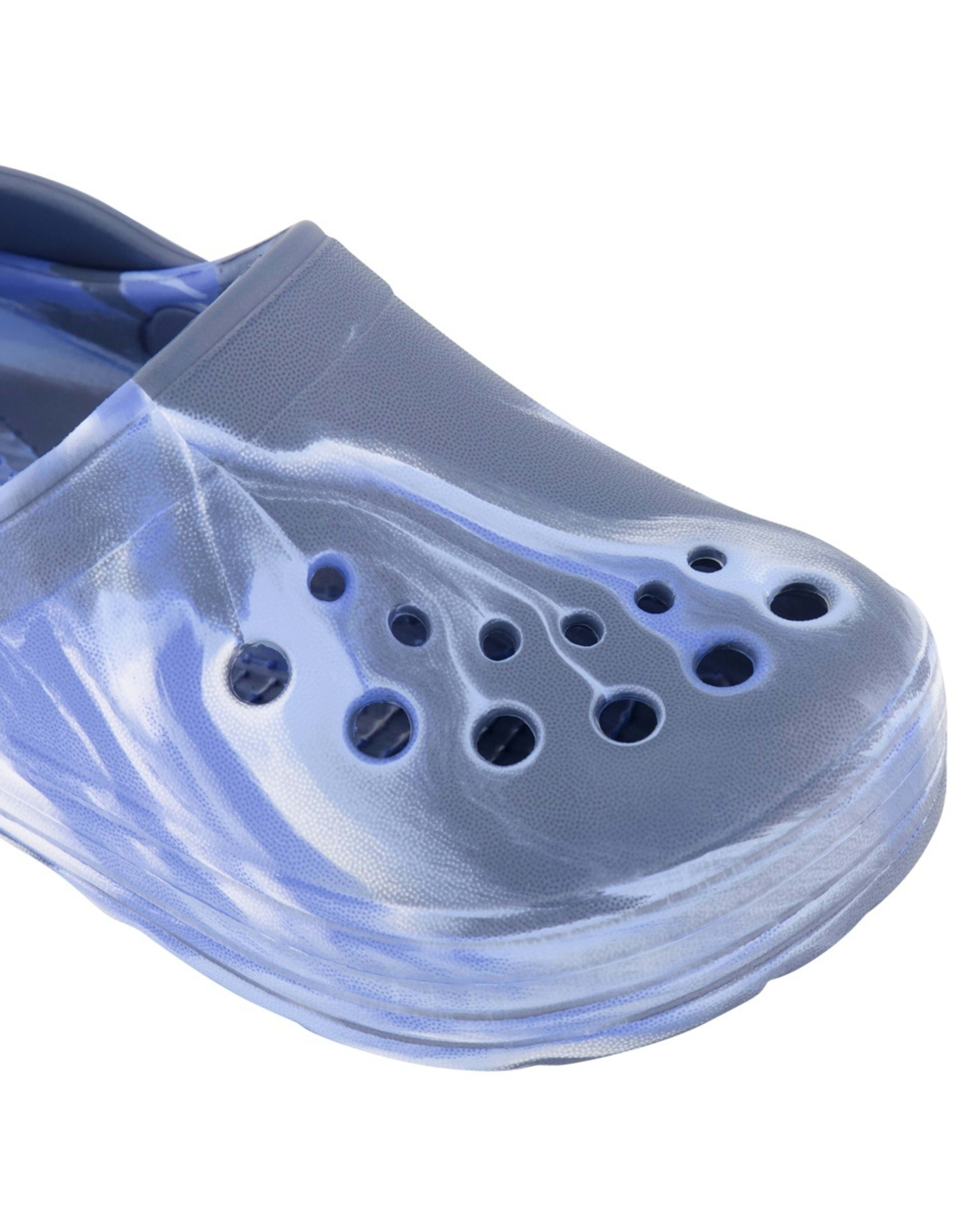 4 Junior Slip-On Clogs BLUE MARBLE, 4 of 4