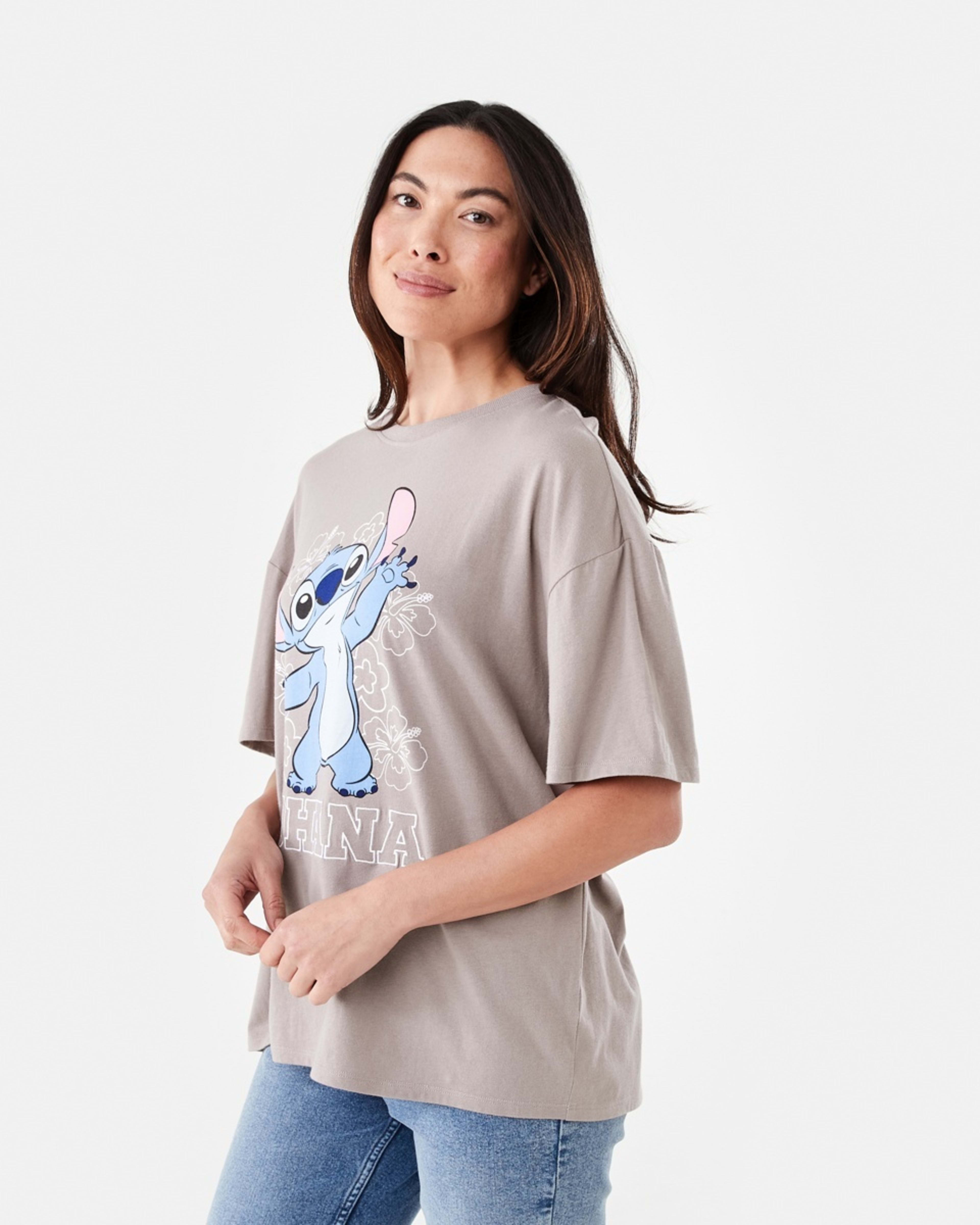2 Disney Lilo & Stitch License Short Sleeve T-shirt Ohana, 2 of 5