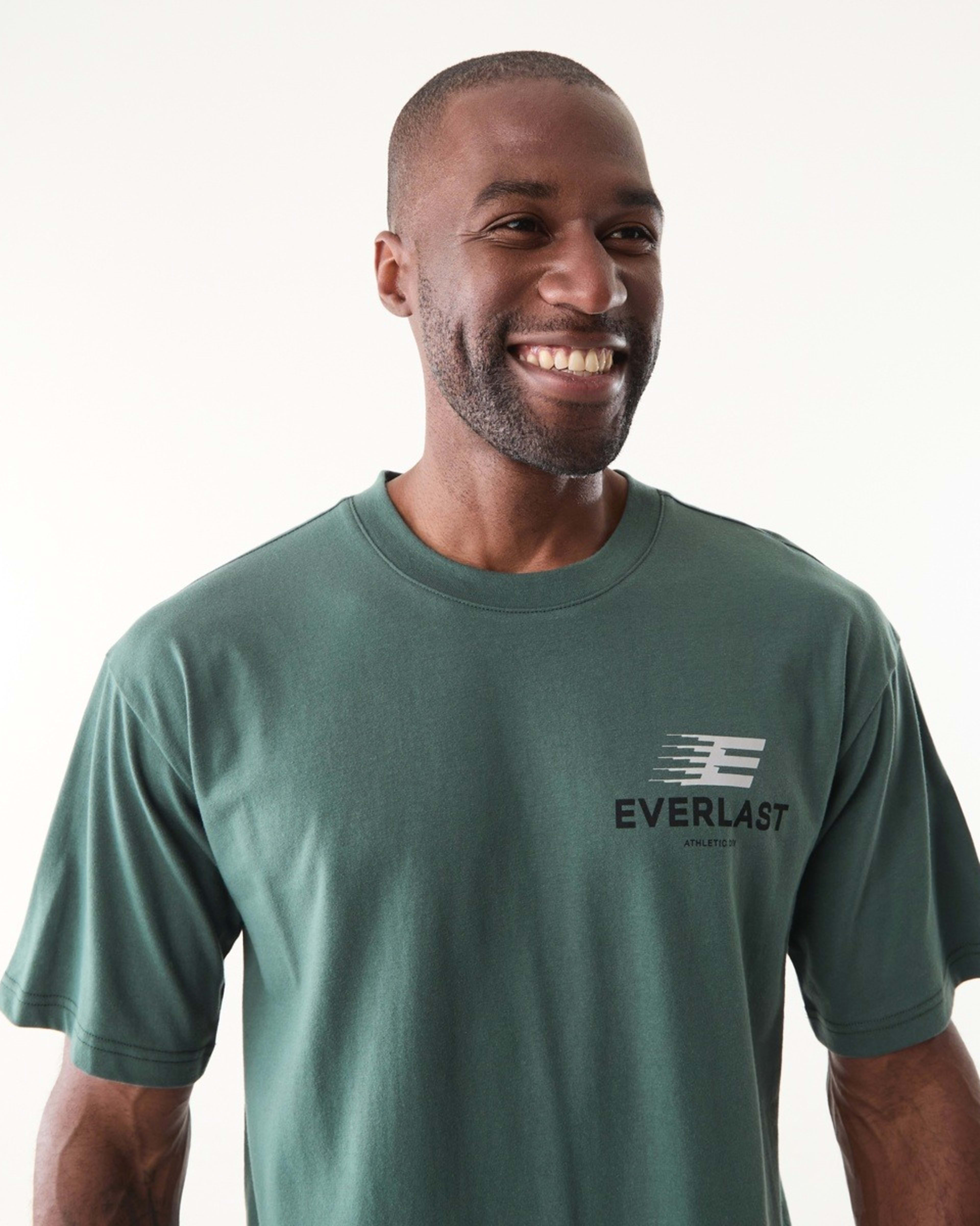 4 Everlast Mens Oversized T-shirt Deep Sea, 4 of 7