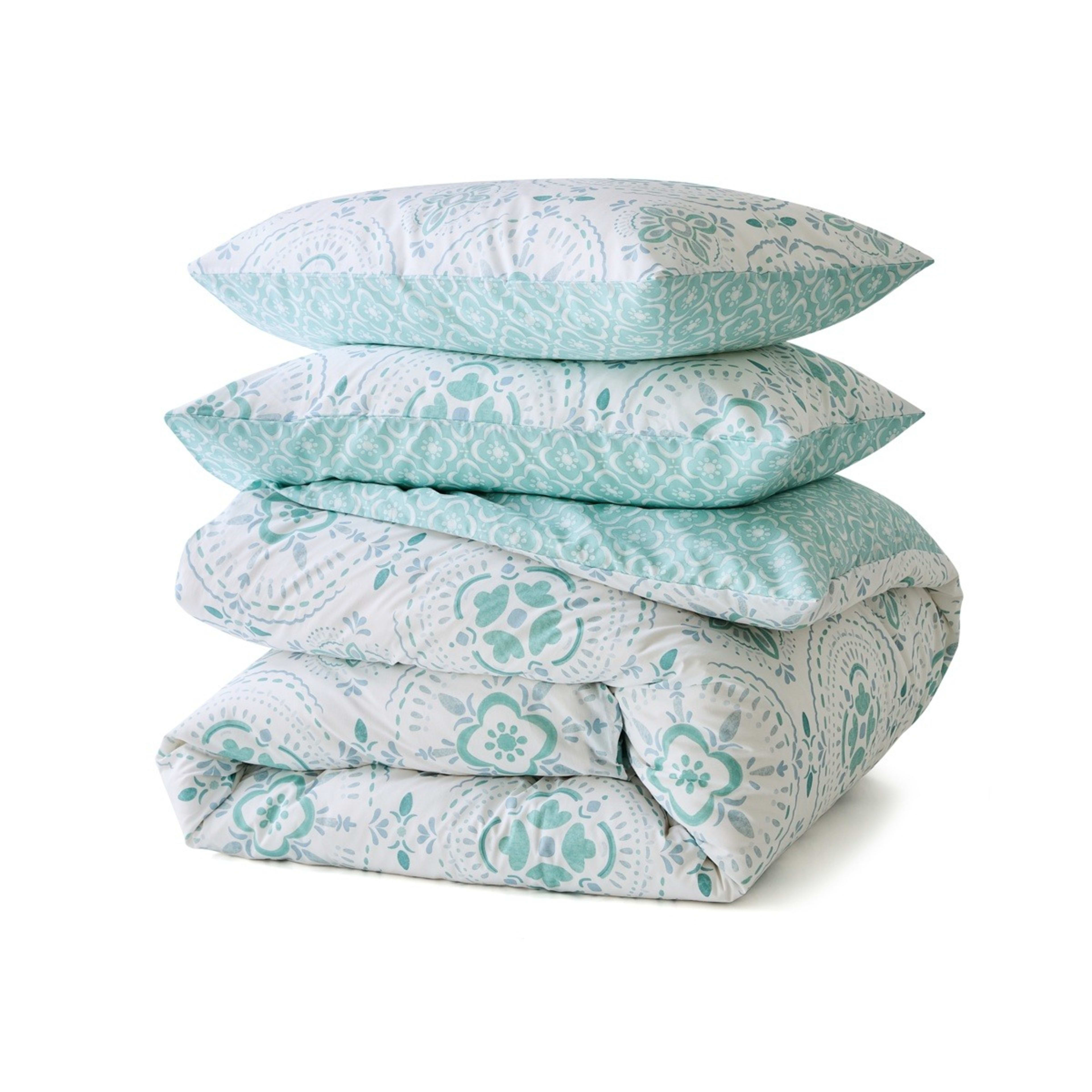 6 Capri Cotton Rich Reversible Quilt Cover Set - King Bed, 6 of 7