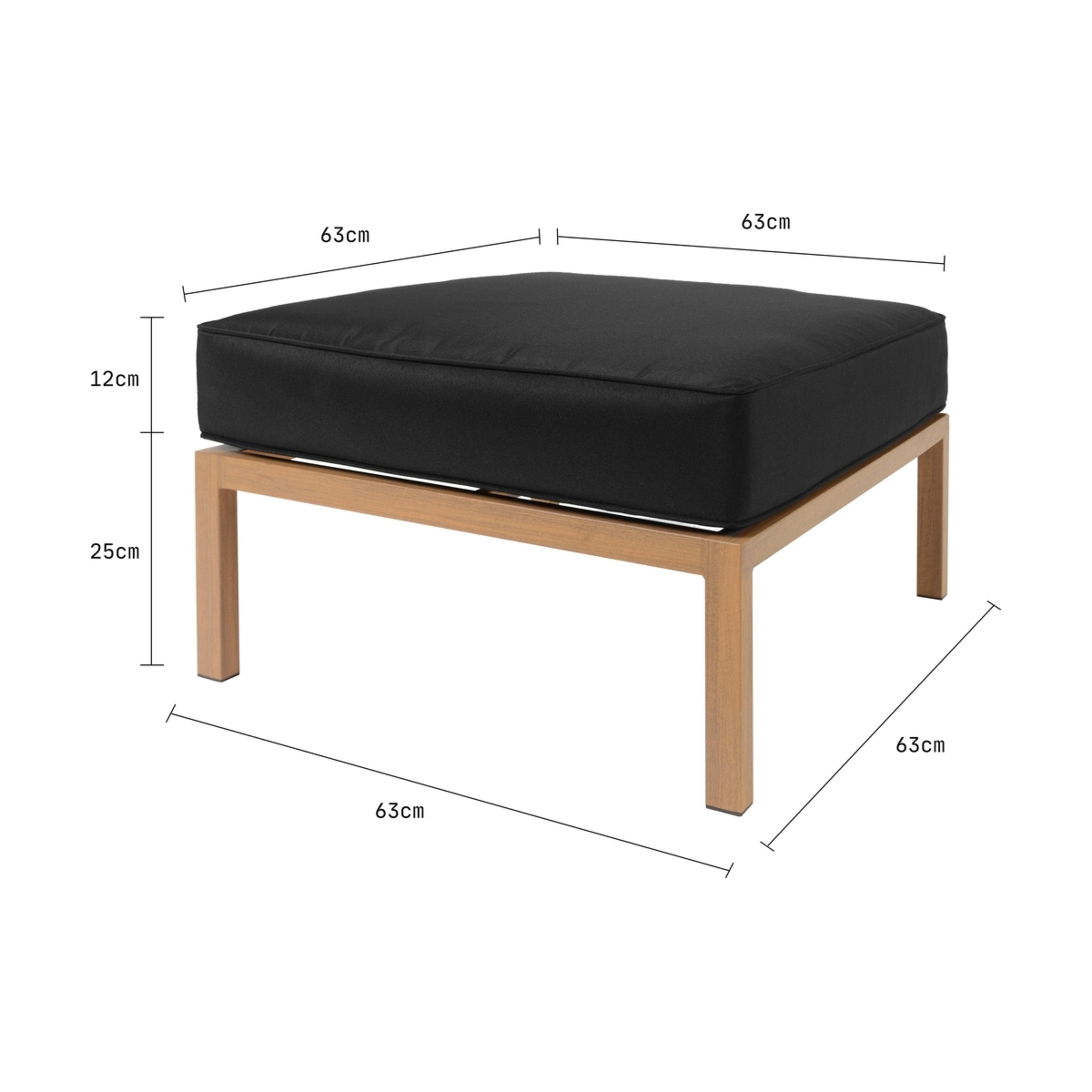 3 River Outdoor Ottoman, 3 of 10