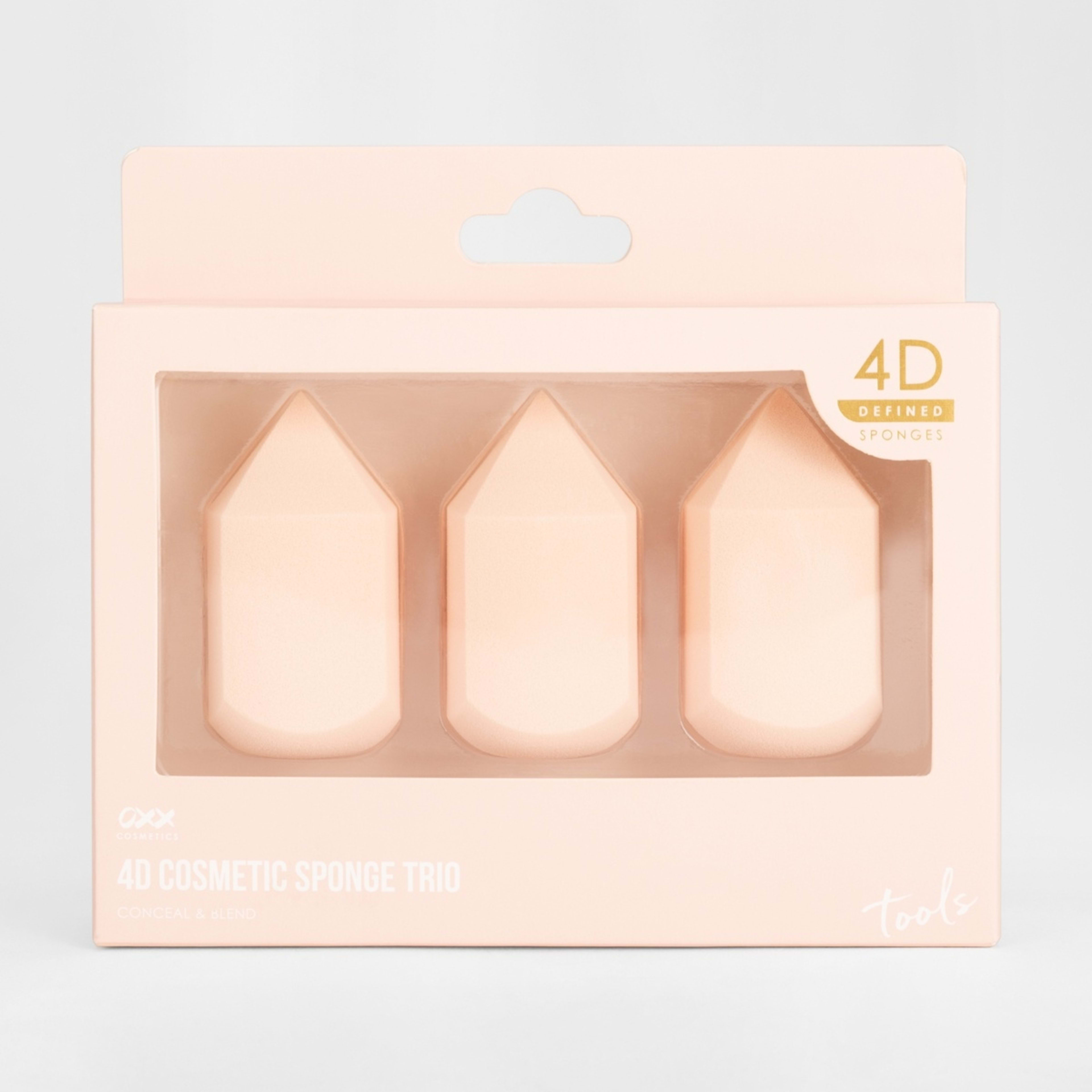 1 OXX Cosmetics 4D Cosmetic Sponge Trio, 1 of 5