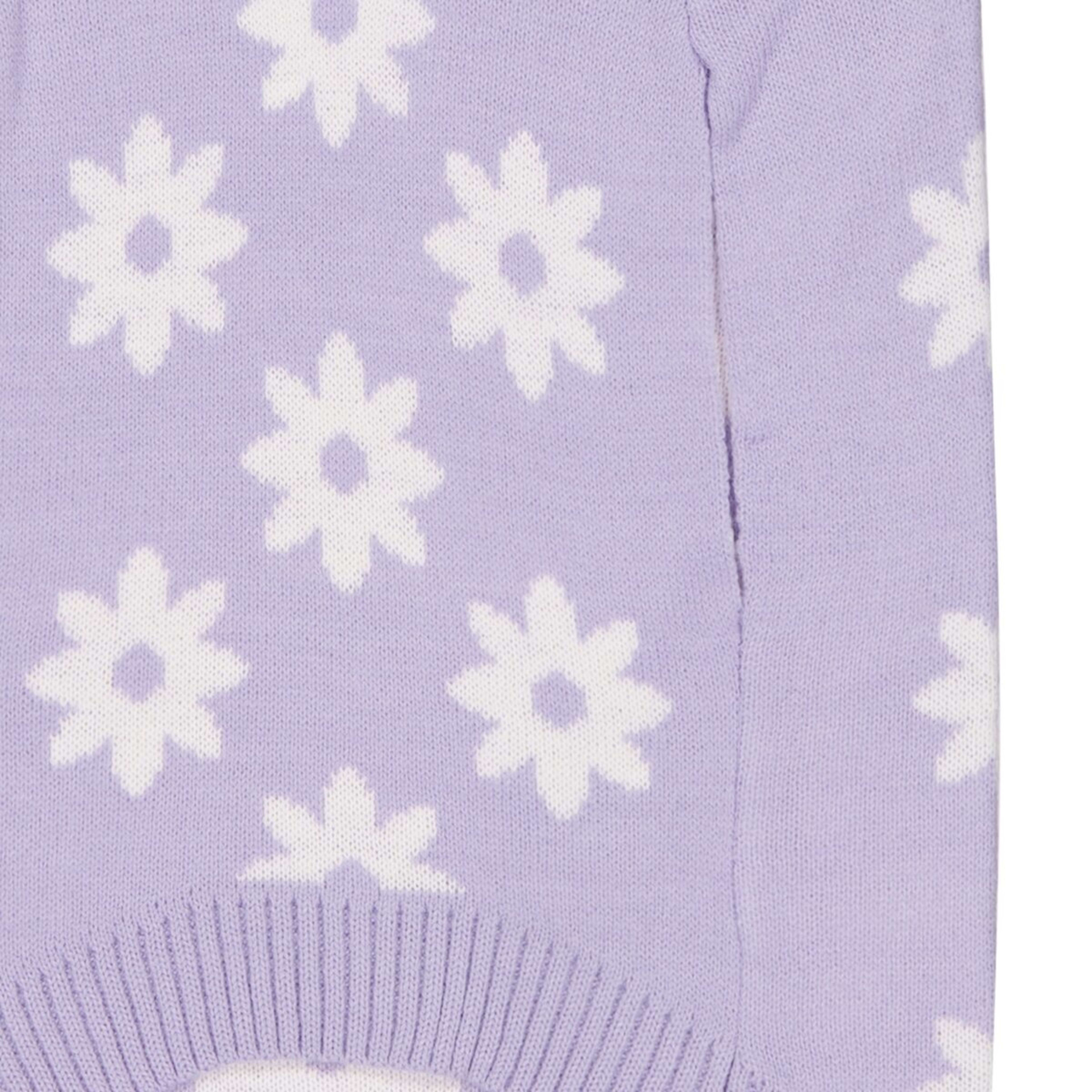 7 Pet Daisy Knit Jumper - Large, Purple, 7 of 10