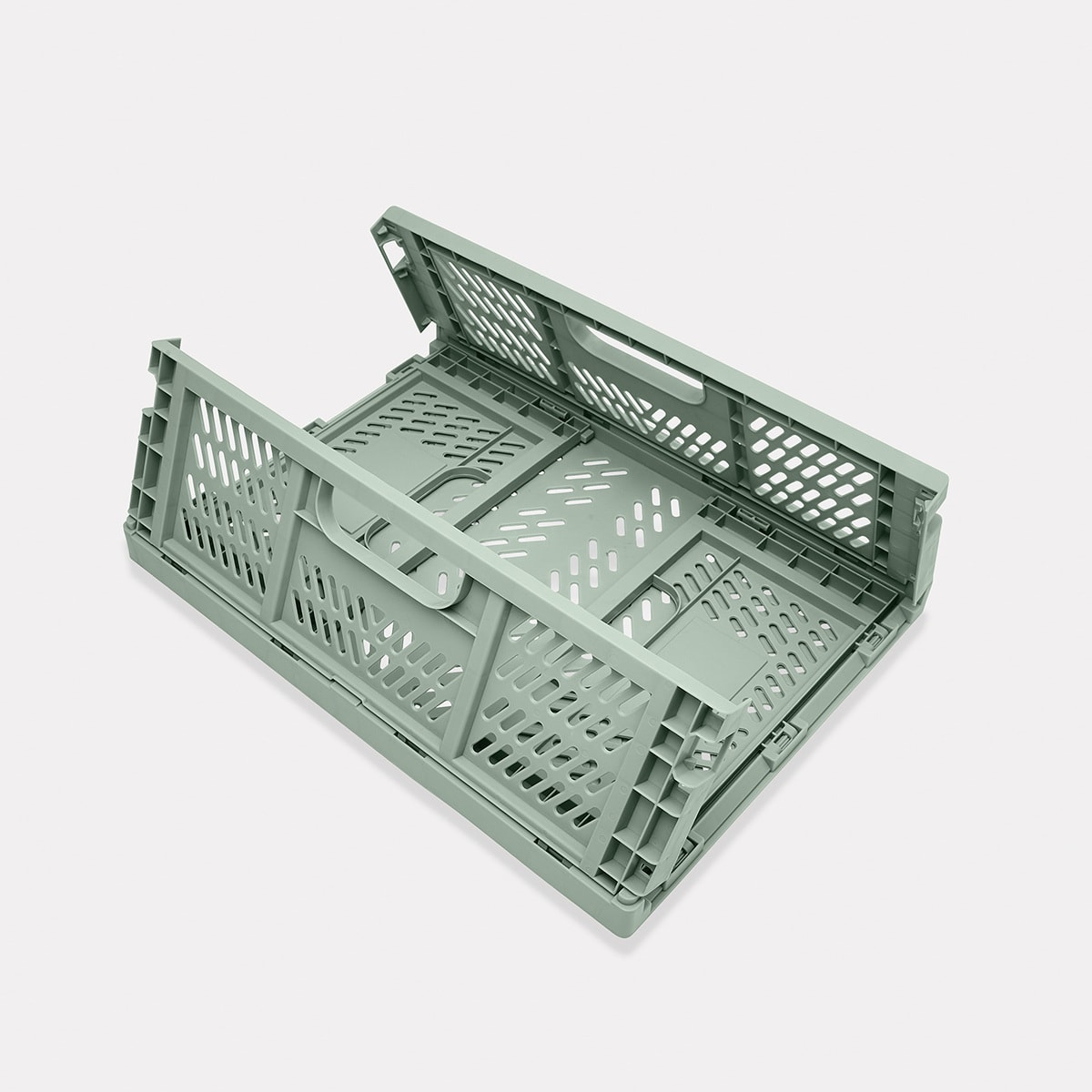 Collapsible Crate Green Kmart