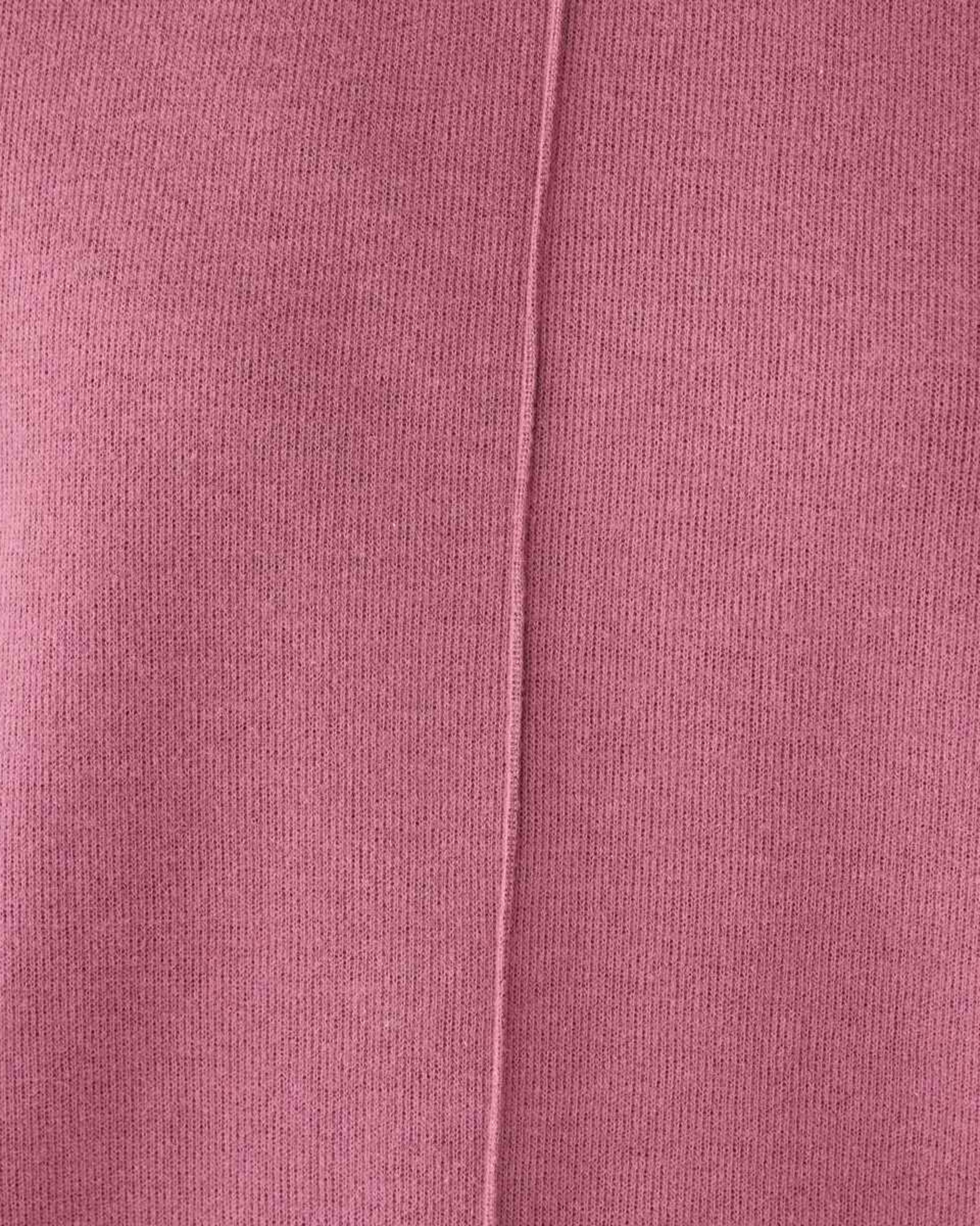 6 Long Sleeve Brushed Seam Detail Top Berry, 6 of 6