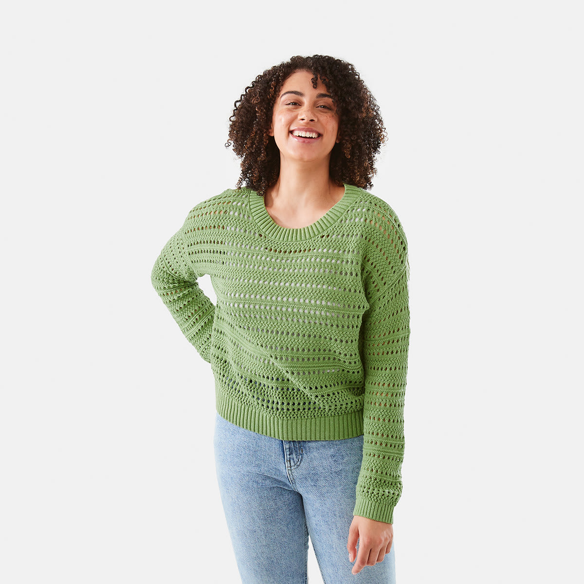 Green jumper cheap kmart