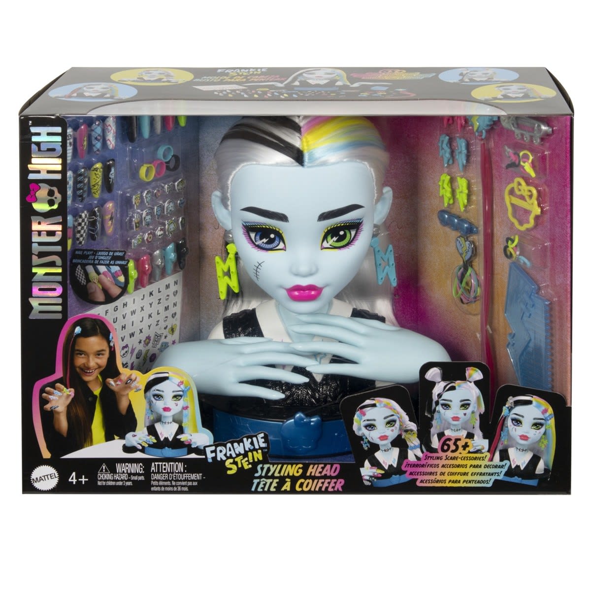 Monster High Frankie Stein Styling Head Kmart