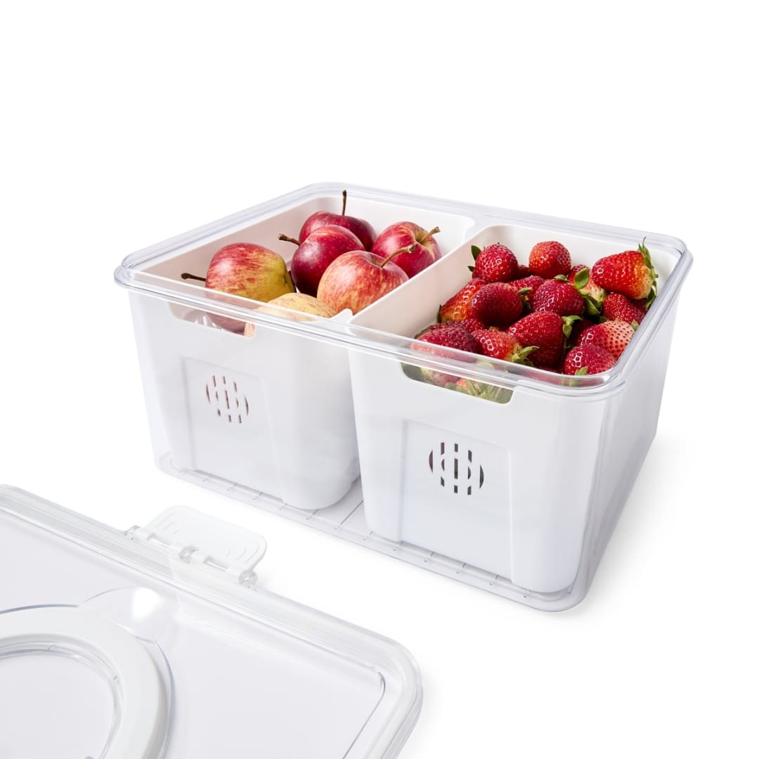 2 Compartment Fridge Storage - Kmart NZ