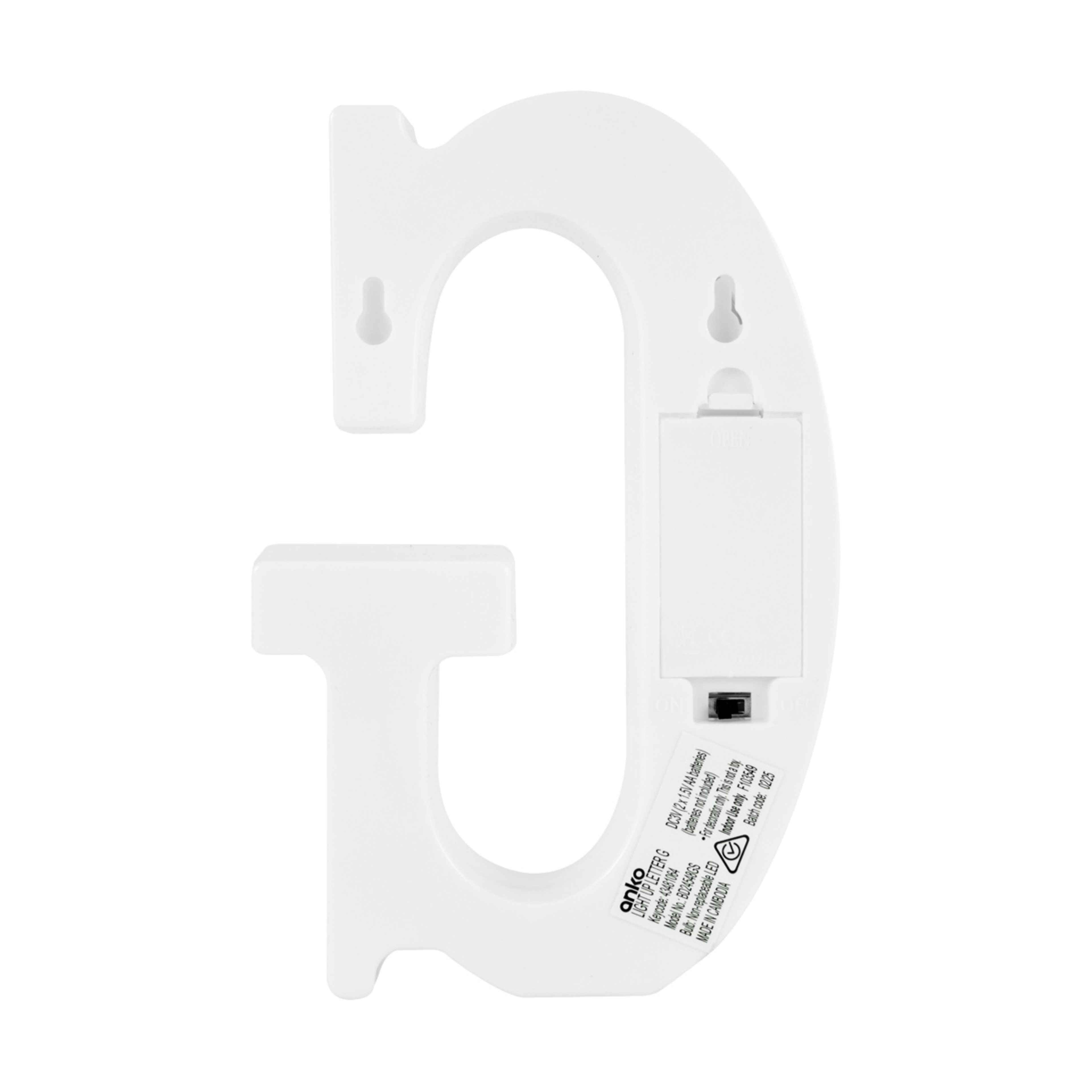 3 Light Up Letter - G, 3 of 5