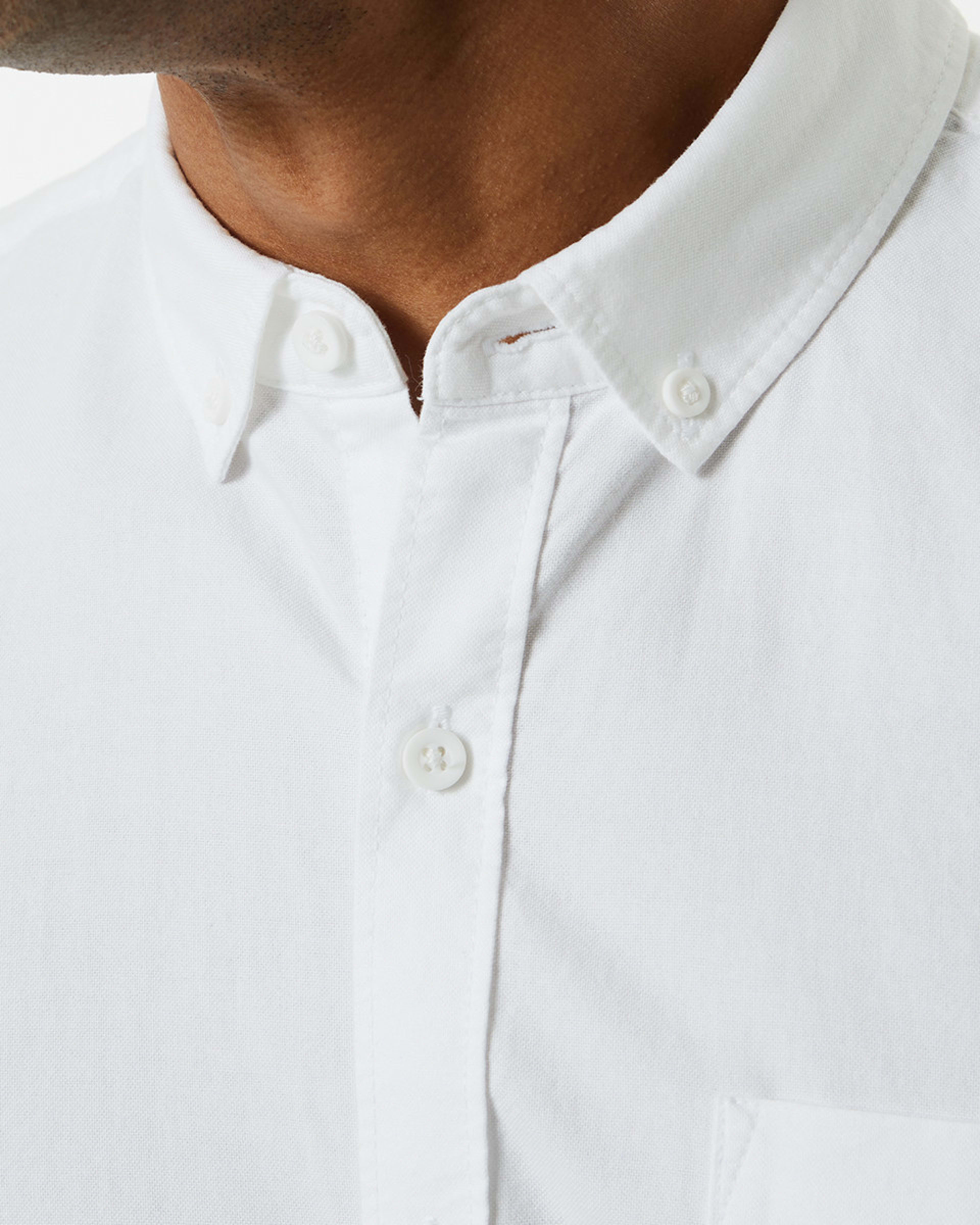 Long Sleeve Stretch Oxford Shirt - Kmart NZ